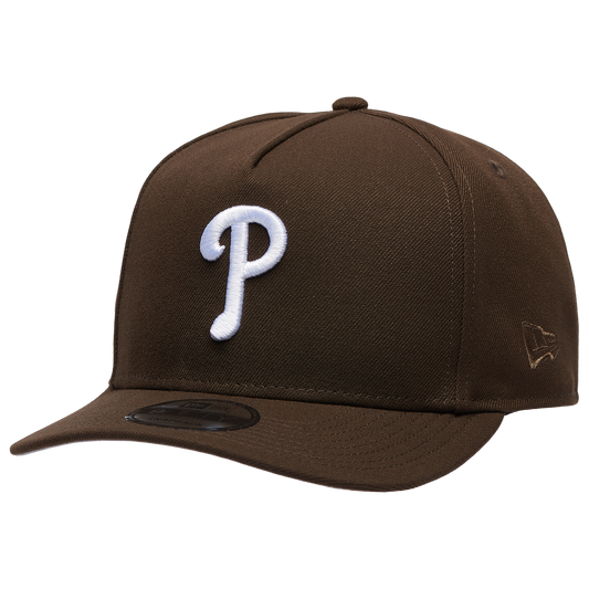 New Era Phillies 950AF '08 World Series Curve Cap - Men's - Brown/Brown
