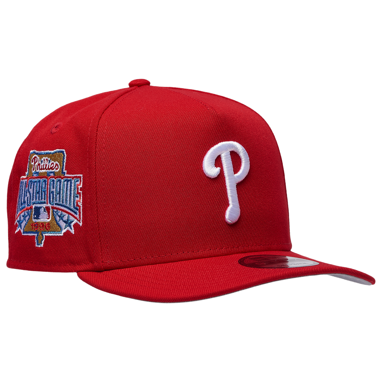 New Era Phillies 950AF '96 All Star Game Curve Cap - Men's - Red/Red