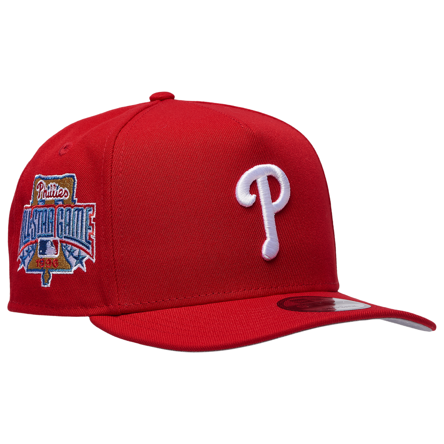 New Era Phillies 950AF '96 All Star Game Curve Cap - Men's - Red/Red