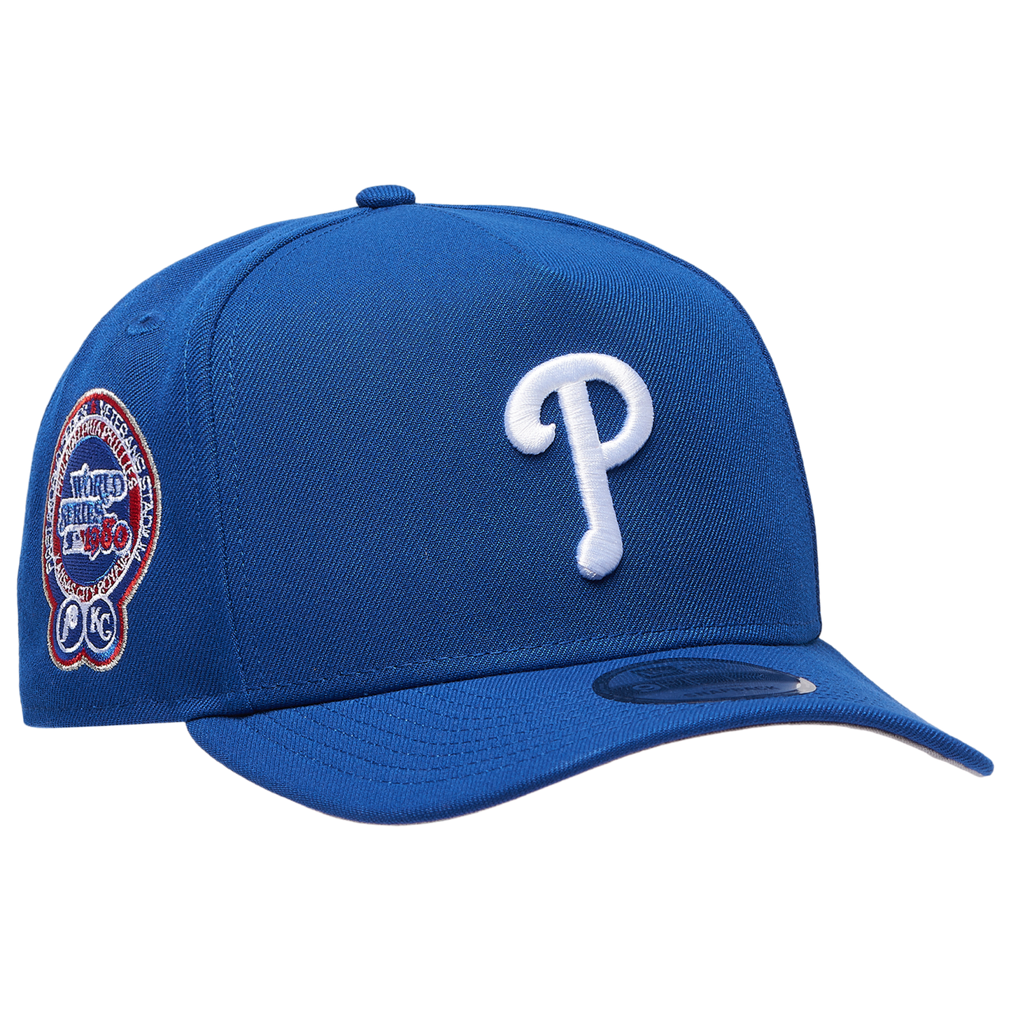 New Era Phillies 950AF '80 World Series Curve Cap - Men's - Blue/Blue