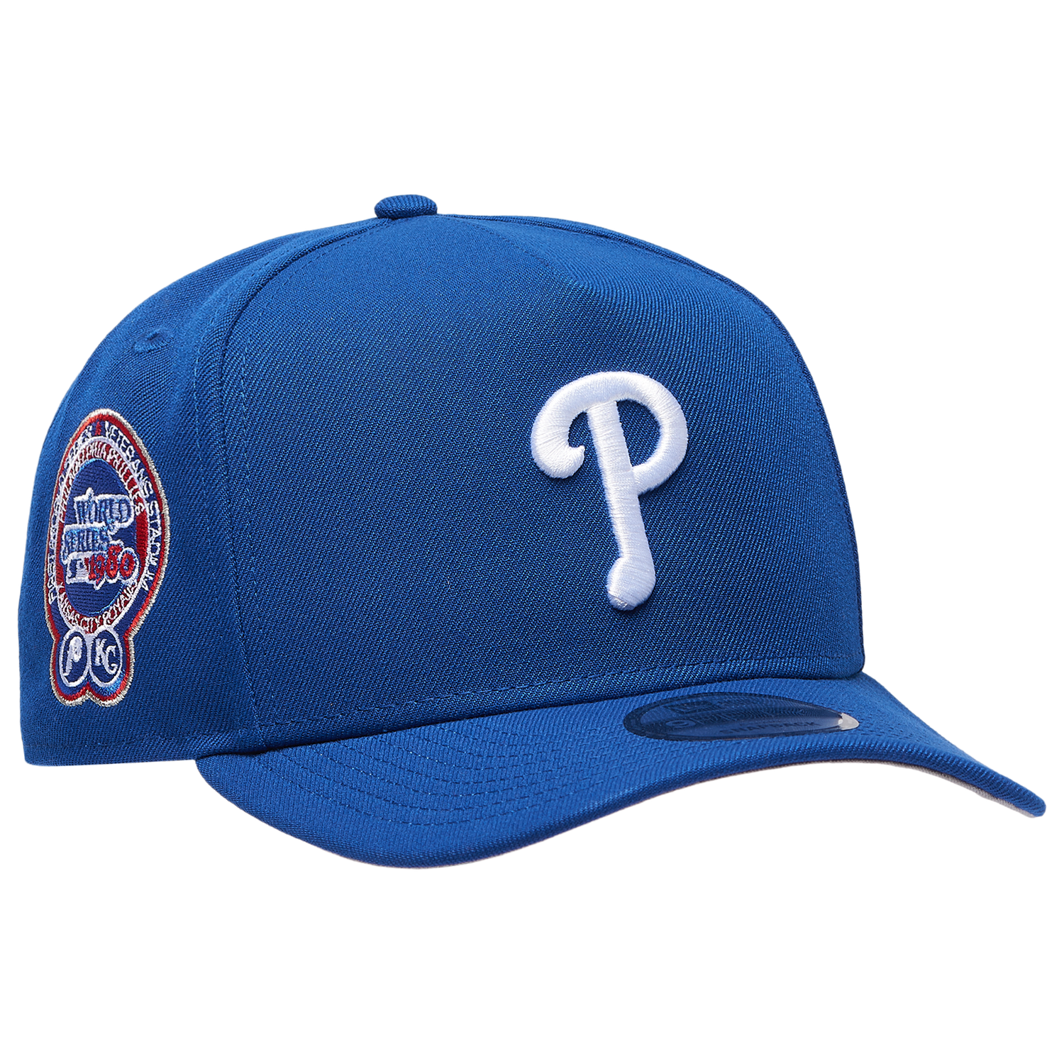 New Era Phillies 950AF '80 World Series Curve Cap - Men's - Blue/Blue