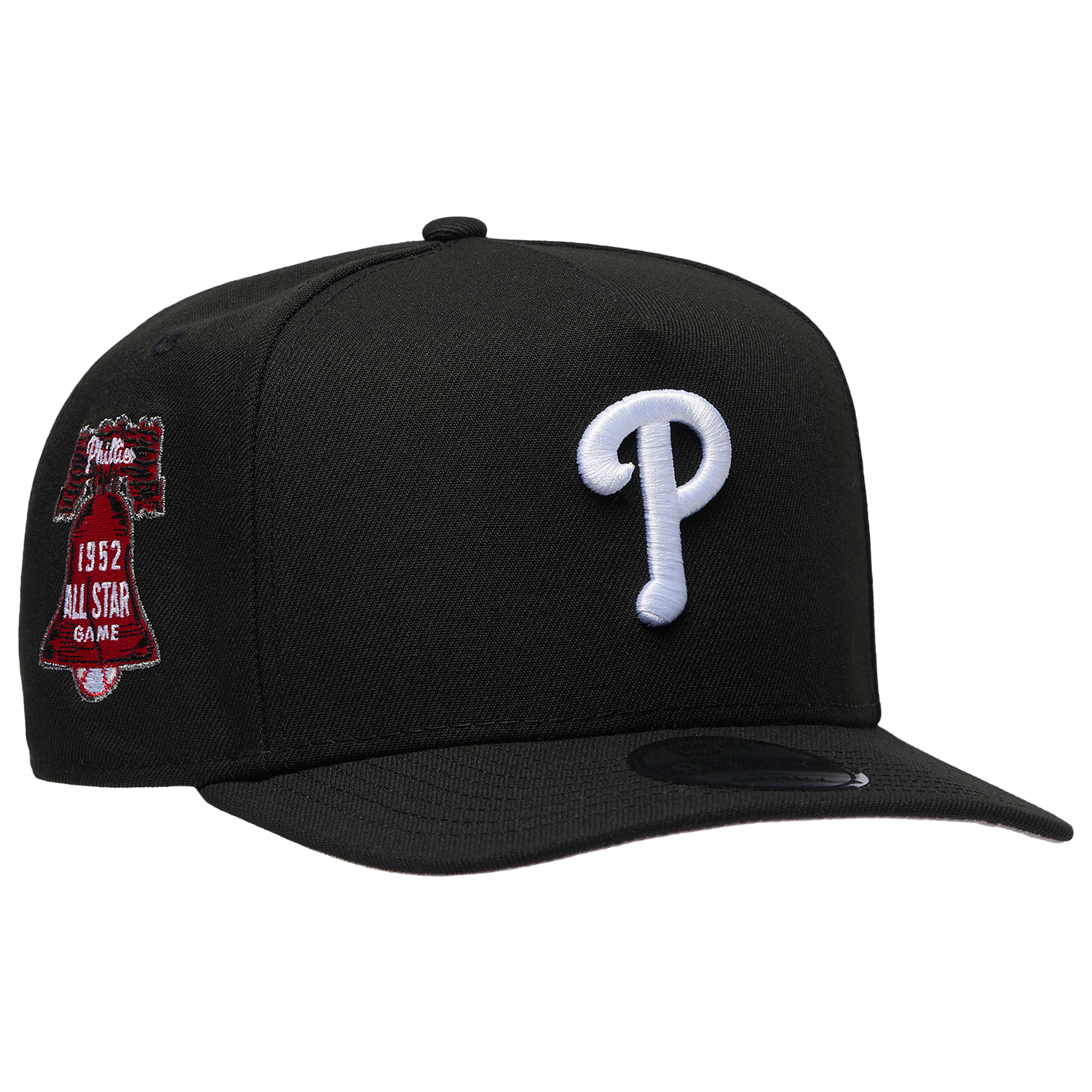 New Era Phillies 950AF '52 All Star Game Curve Cap - Men's - Black/Black