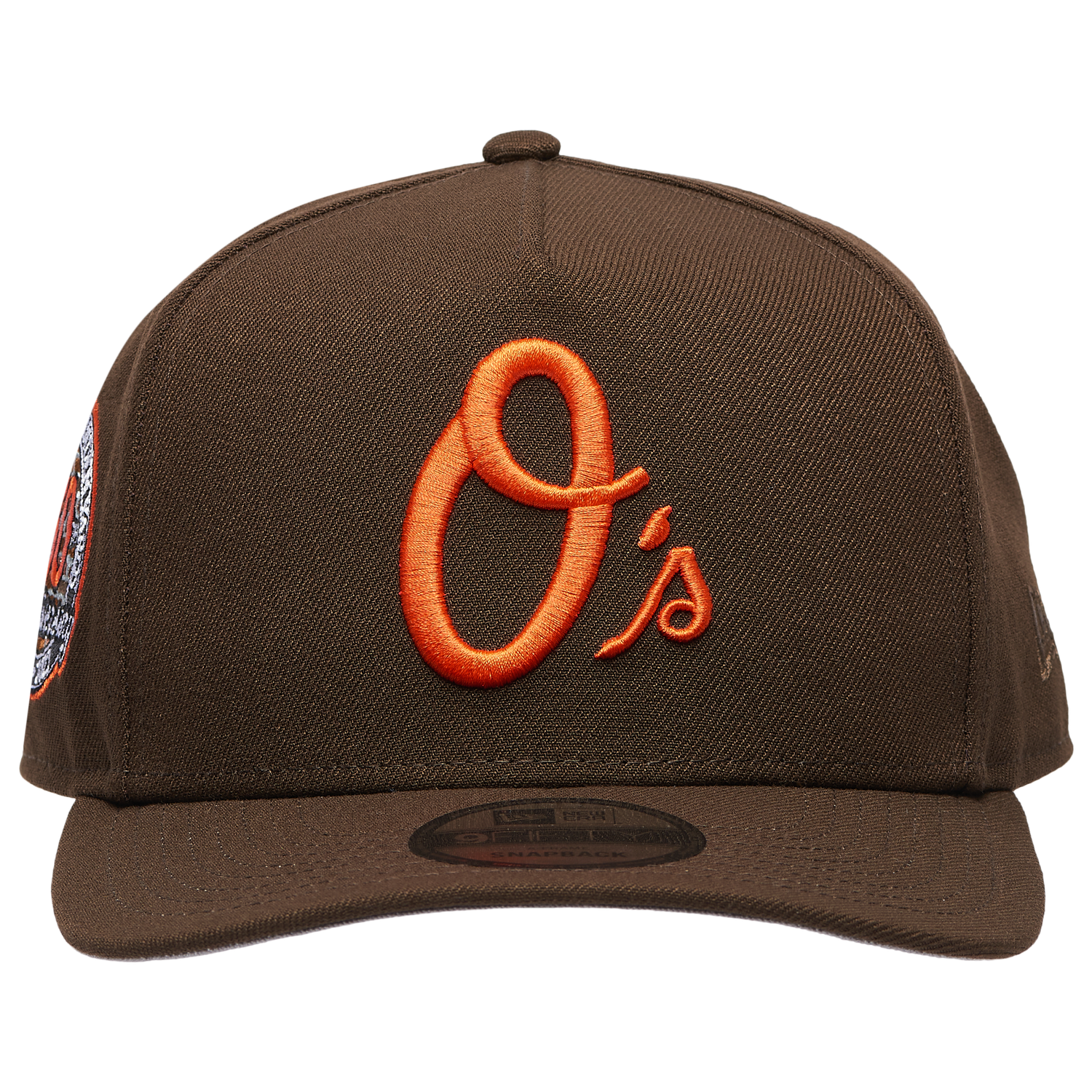 New Era Orioles 950AF 30th Anniversary Curve Cap - Men's - Brown/Brown