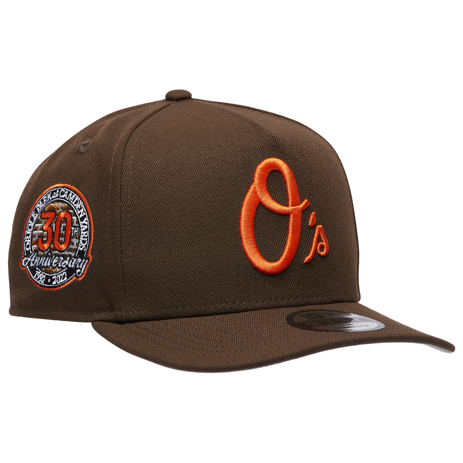 New Era Orioles 950AF 30th Anniversary Curve Cap - Men's - Brown/Brown