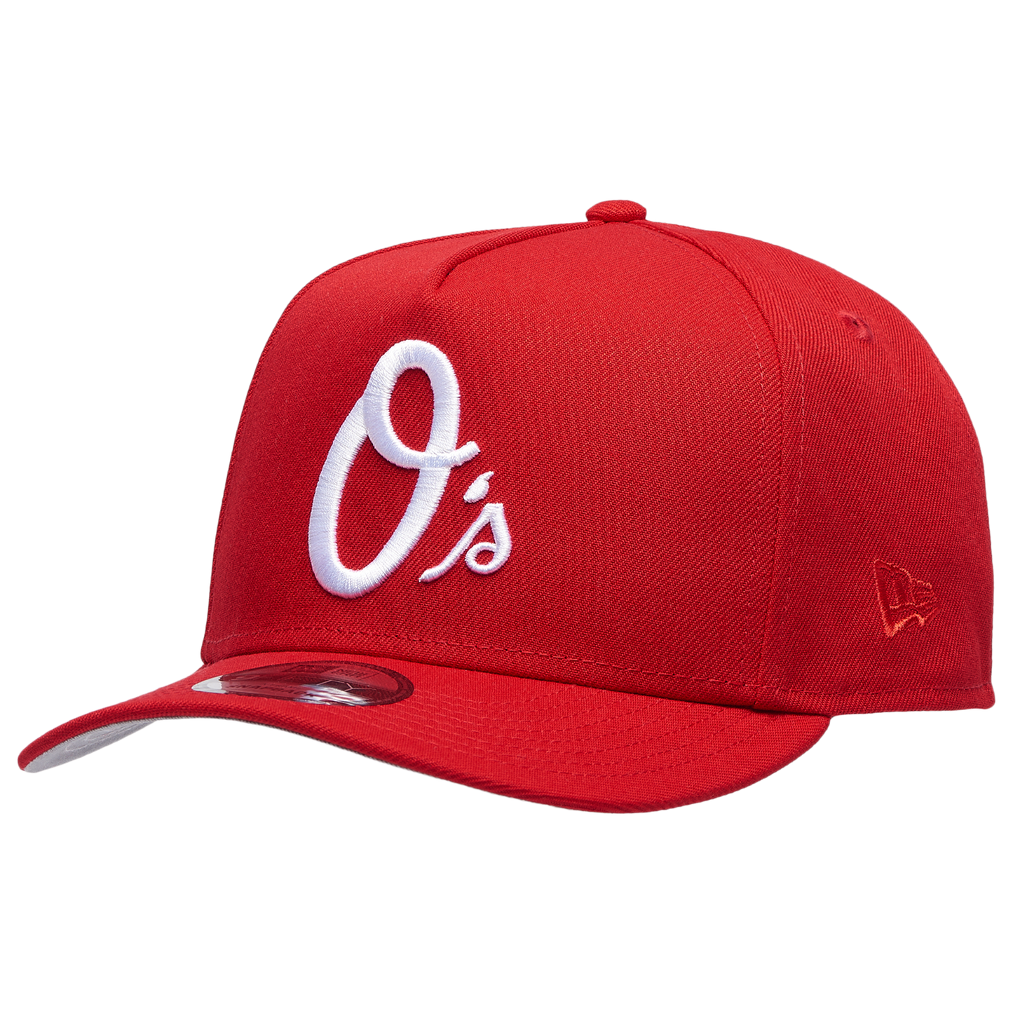 New Era Orioles 950AF 30th Anniversary Curve Cap - Men's - Red/Red