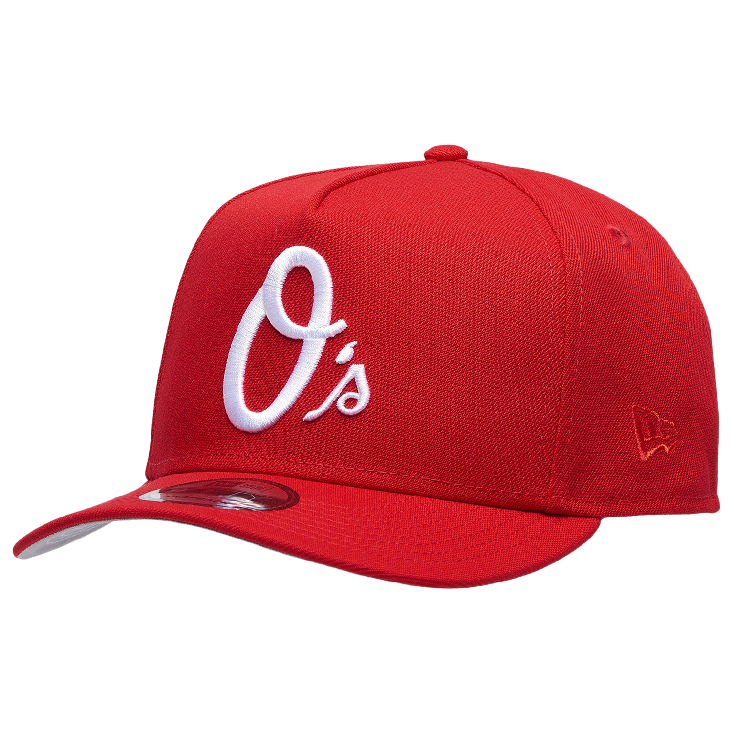 New Era Orioles 950AF 30th Anniversary Curve Cap - Men's - Red/Red