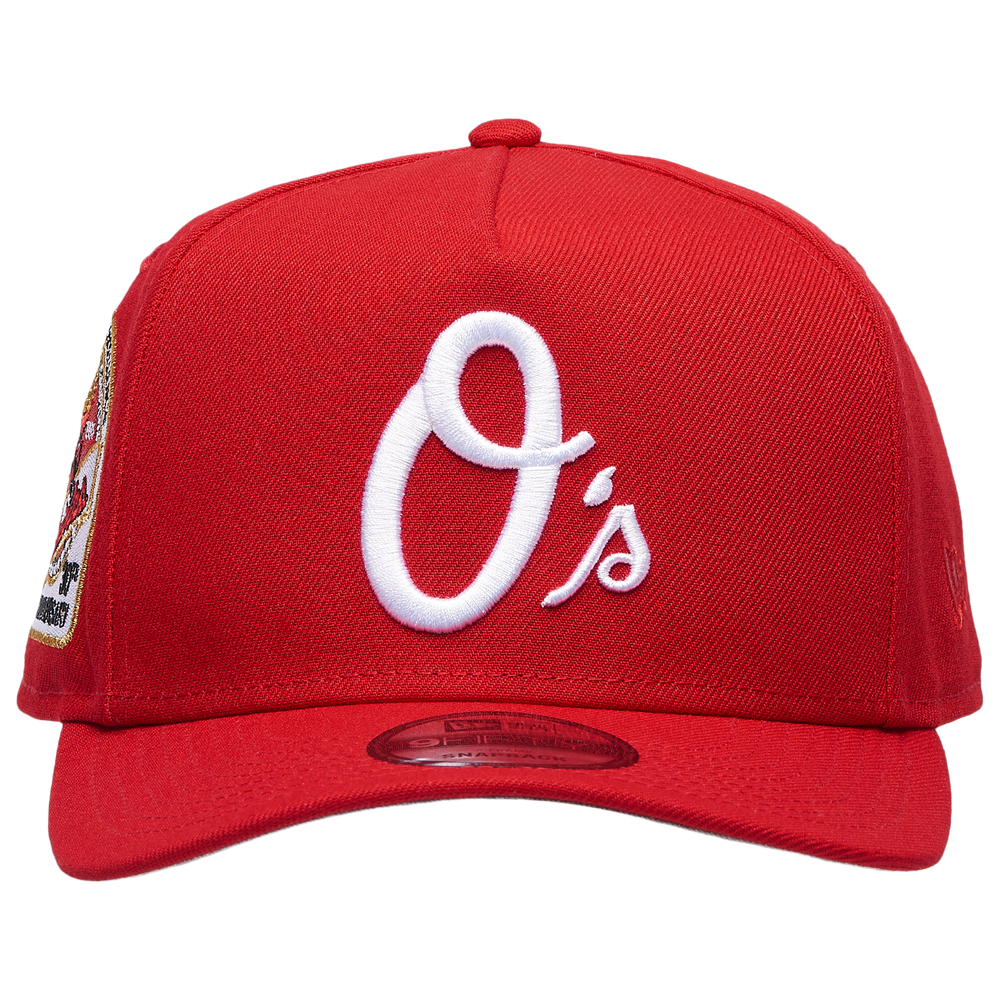 New Era Orioles 950AF 30th Anniversary Curve Cap - Men's - Red/Red