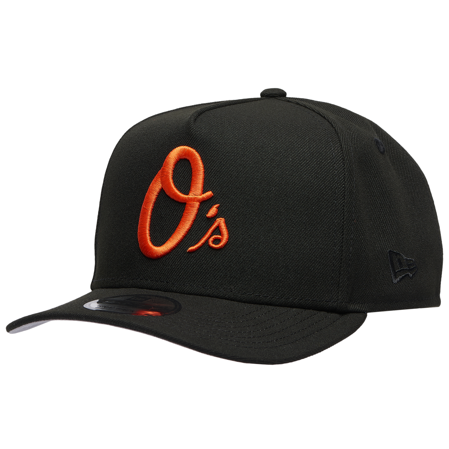 New Era Orioles 950AF 50th Anniversary Curve Cap - Men's - Black/Black