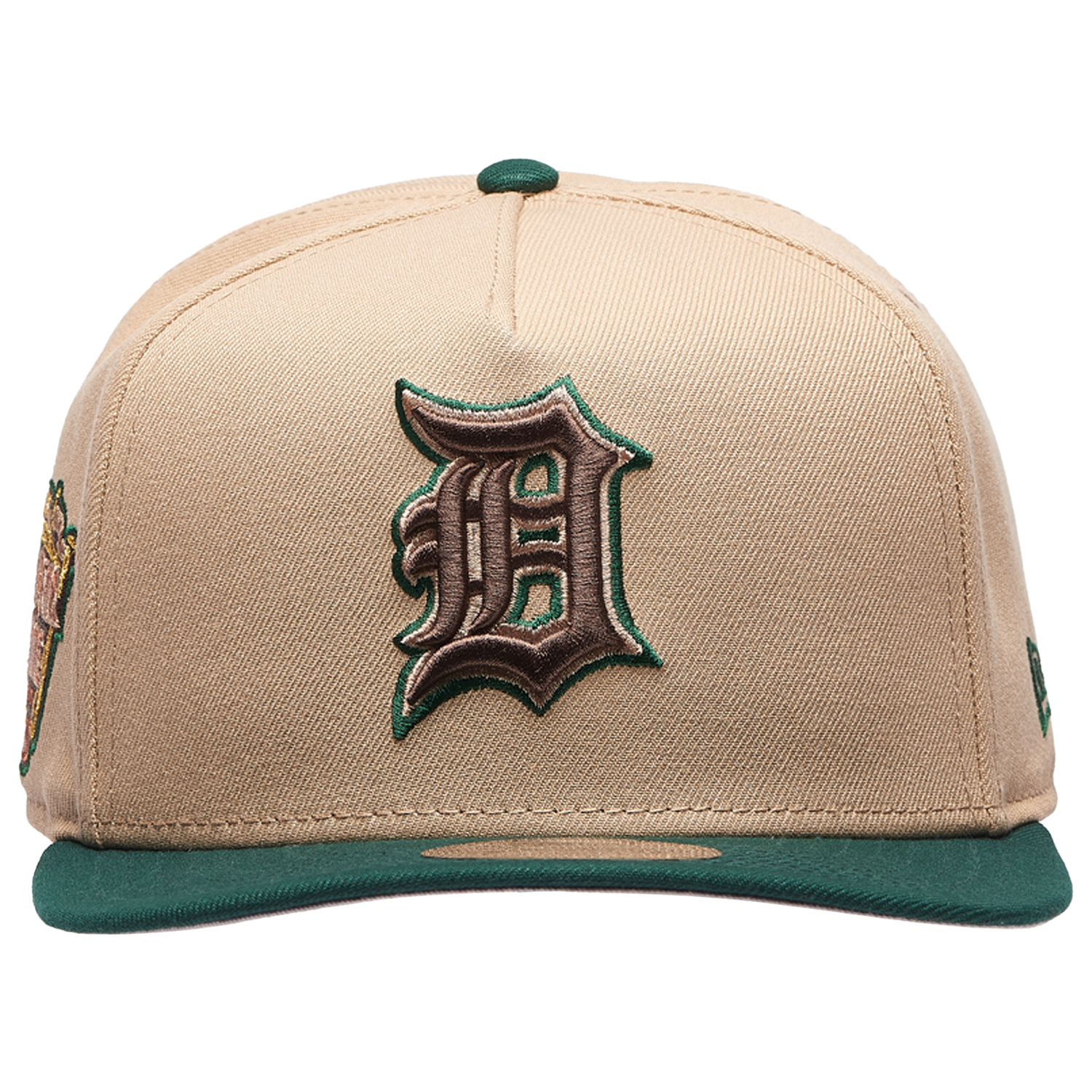 New Era Tigers 9FIFTY A-Frame Curve 05 All-Star Game Cap - Men's - Camel/Dark Green
