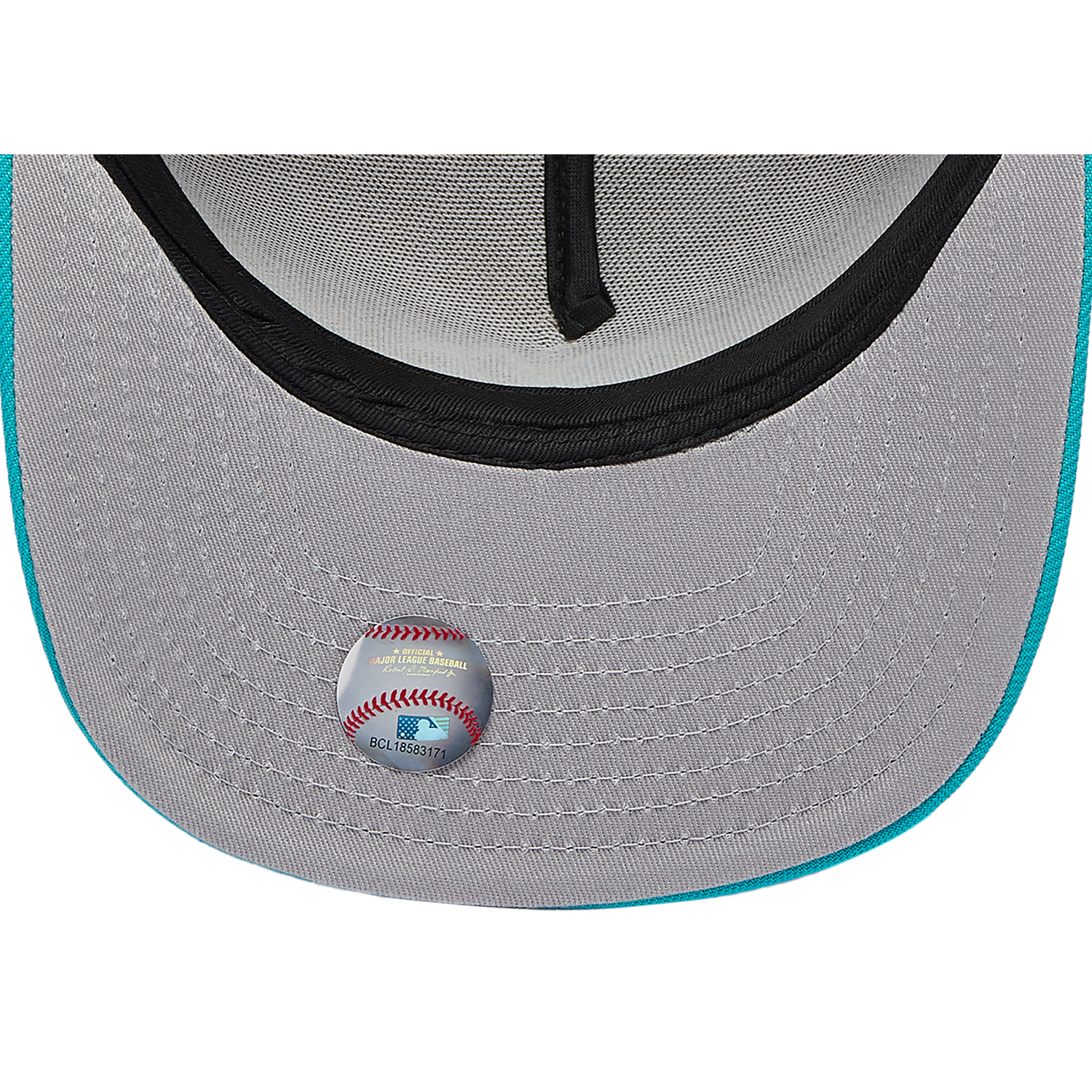 New Era Yankees 9FIFTY A-Frame Curve 56 World Series Cap - Men's - Teal/Camel
