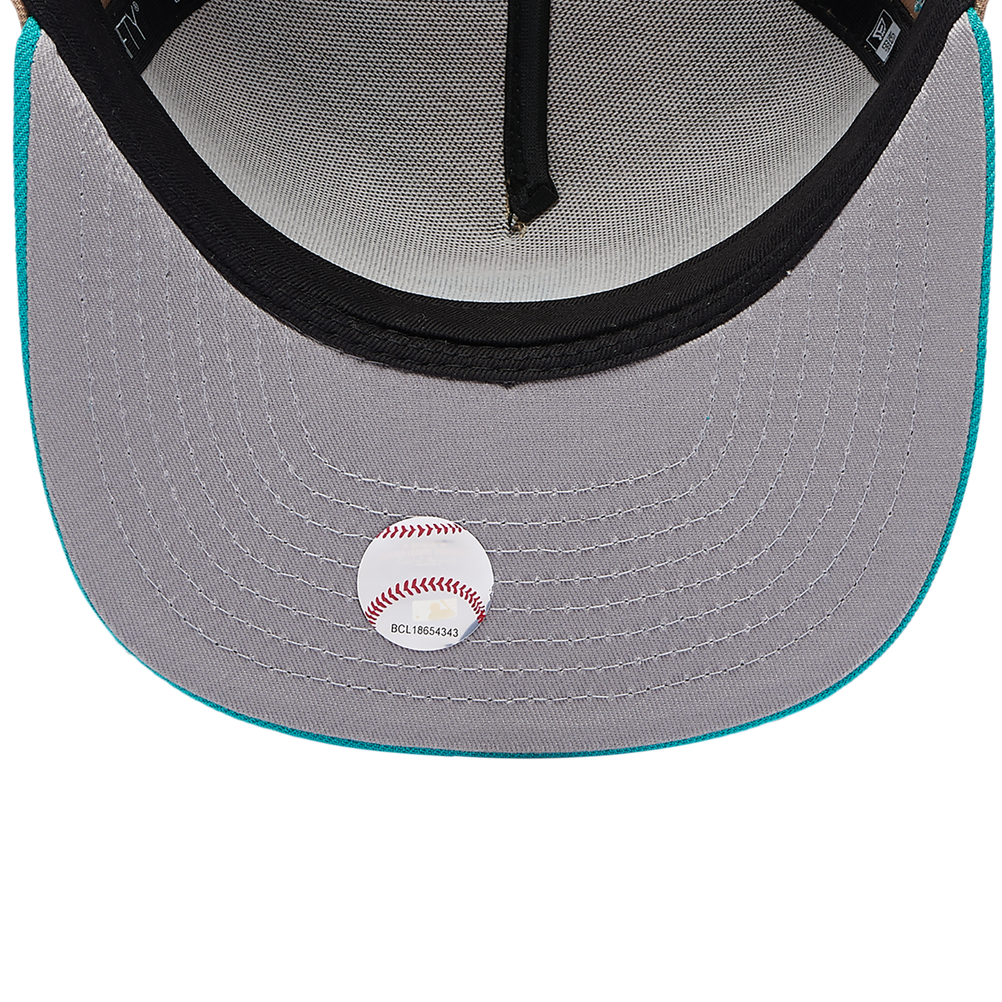 New Era Tigers 9FIFTY A-Frame Curve Cap - Men's - Camel/Teal