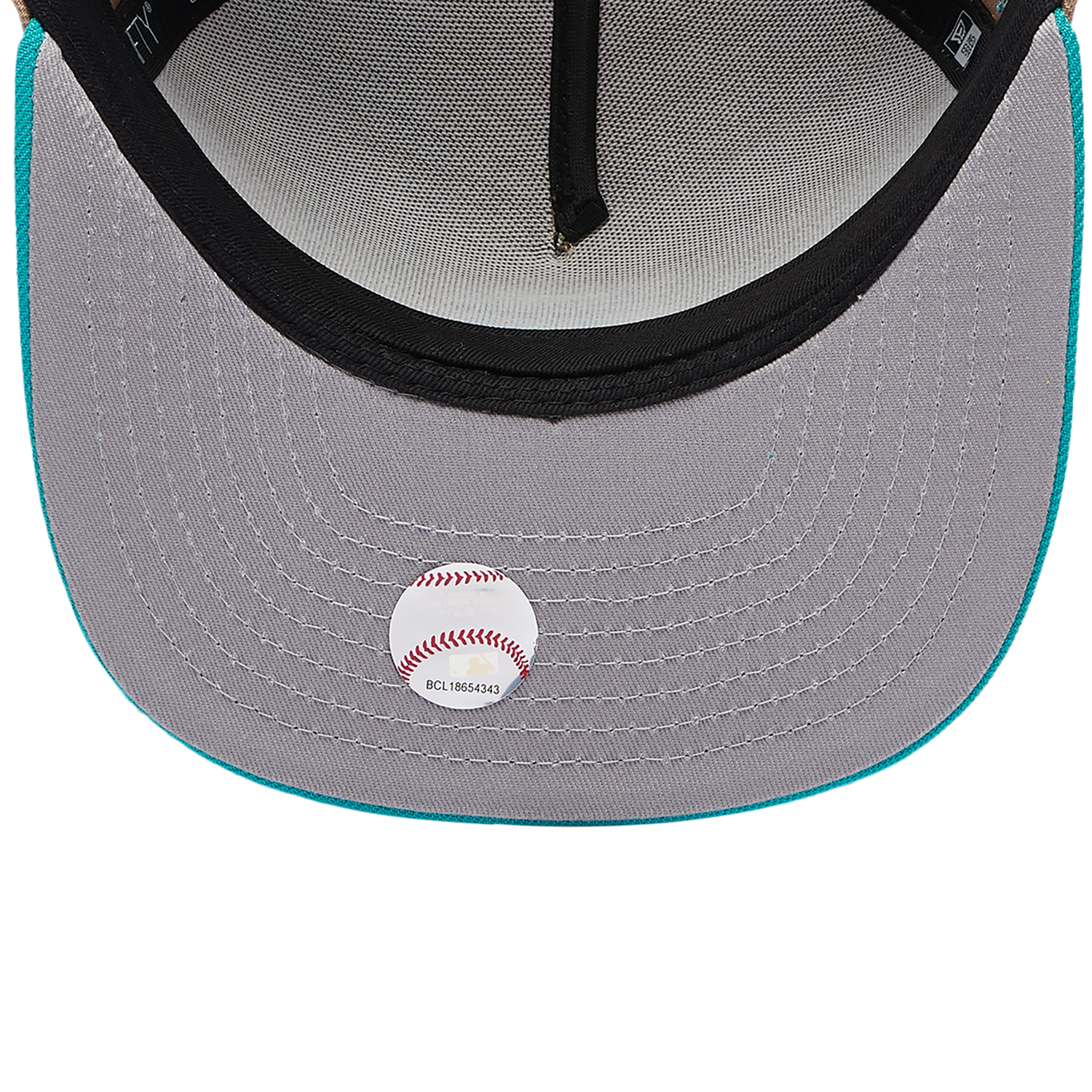 New Era Tigers 9FIFTY A-Frame Curve Cap - Men's - Camel/Teal
