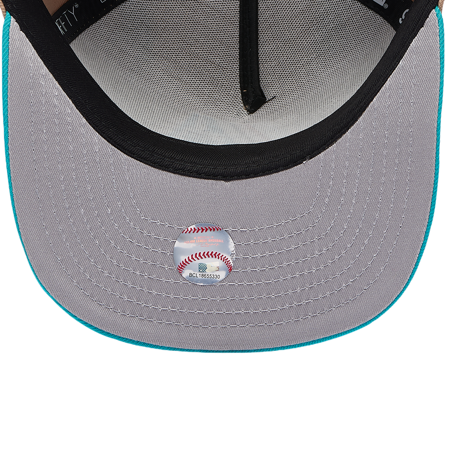 New Era Astros 9FIFTY A-Frame Curve Cap - Men's - Teal/Camel