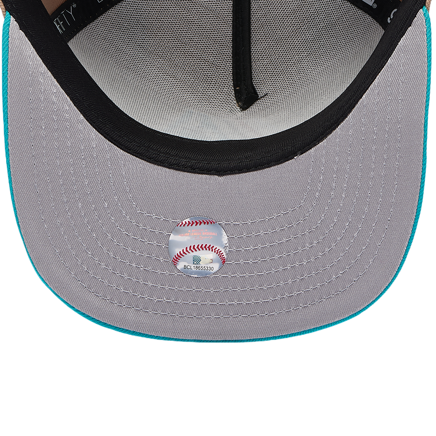 New Era Astros 9FIFTY A-Frame Curve Cap - Men's - Teal/Camel