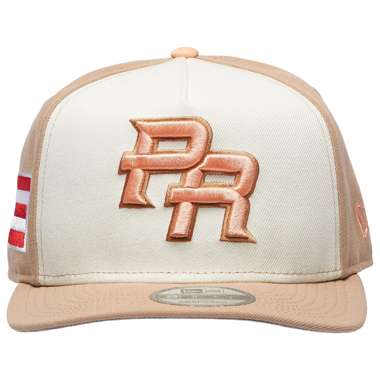 New Era Puerto Rico 950AF Curve WBC Cap - Men's - Tan/Orange