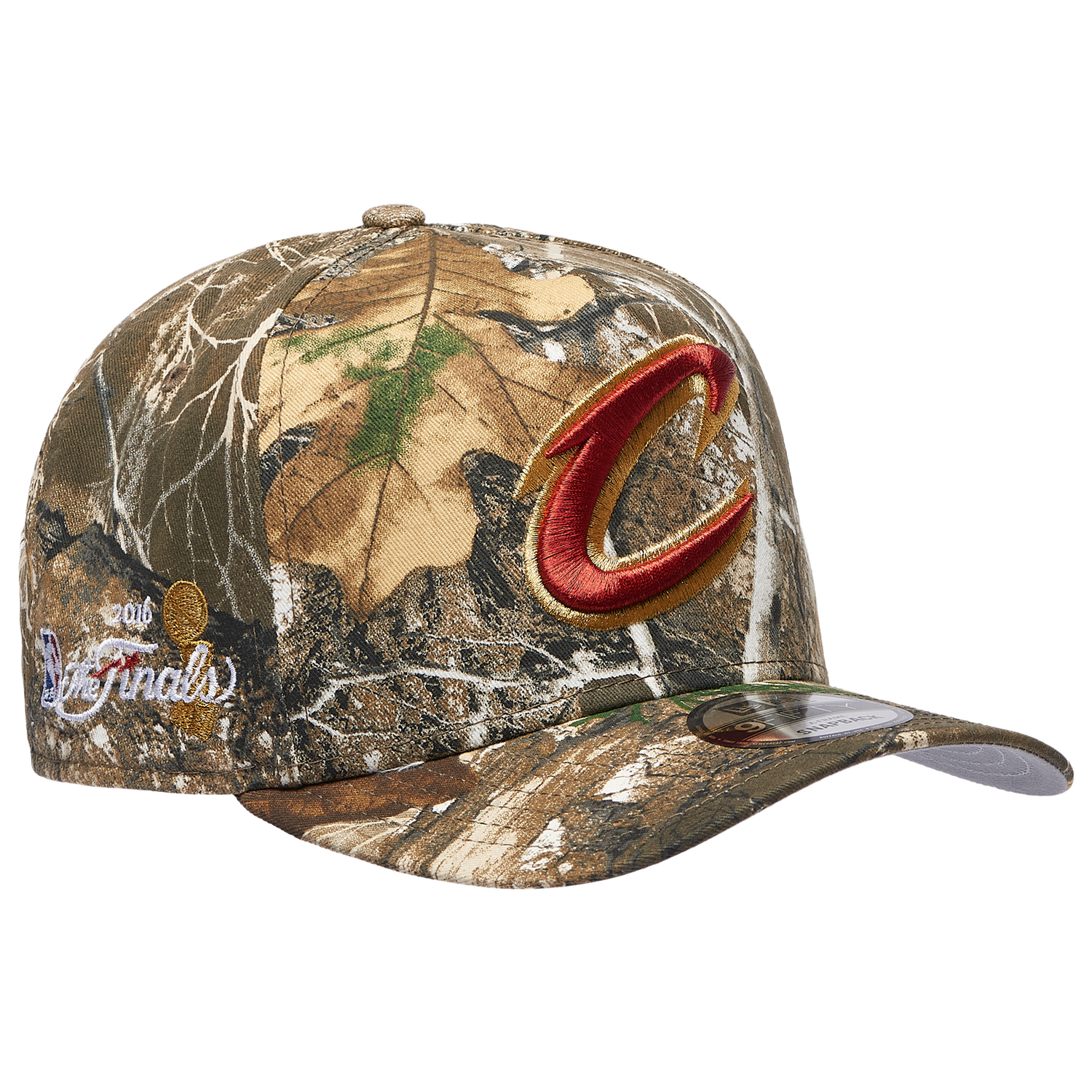 New Era Cavaliers 9FIFTY A Frame Curve 16 Finals RTE - Men's - Multi/Grey