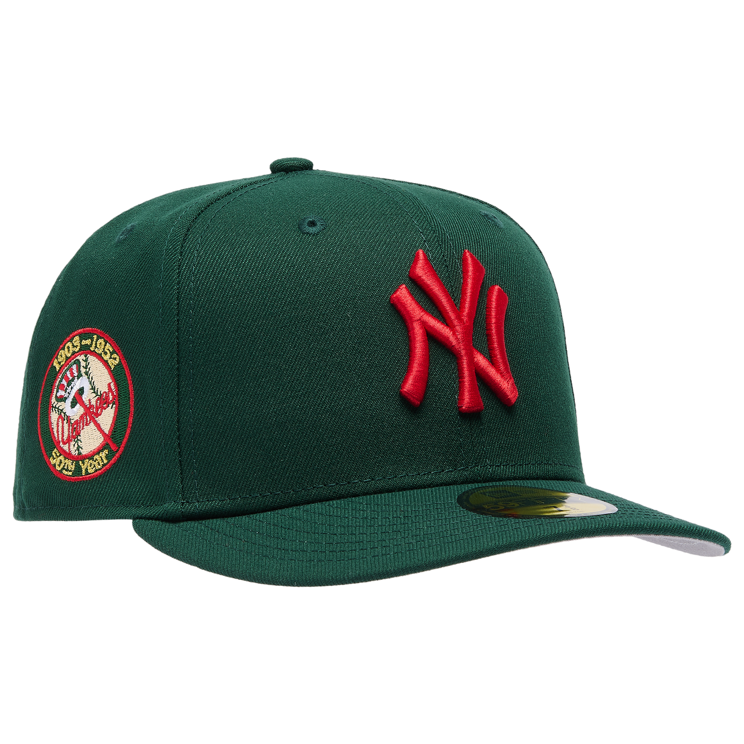 New Era Yankees 5950PC 50th Anniversary Cap - Men's - Dark Green/Multi
