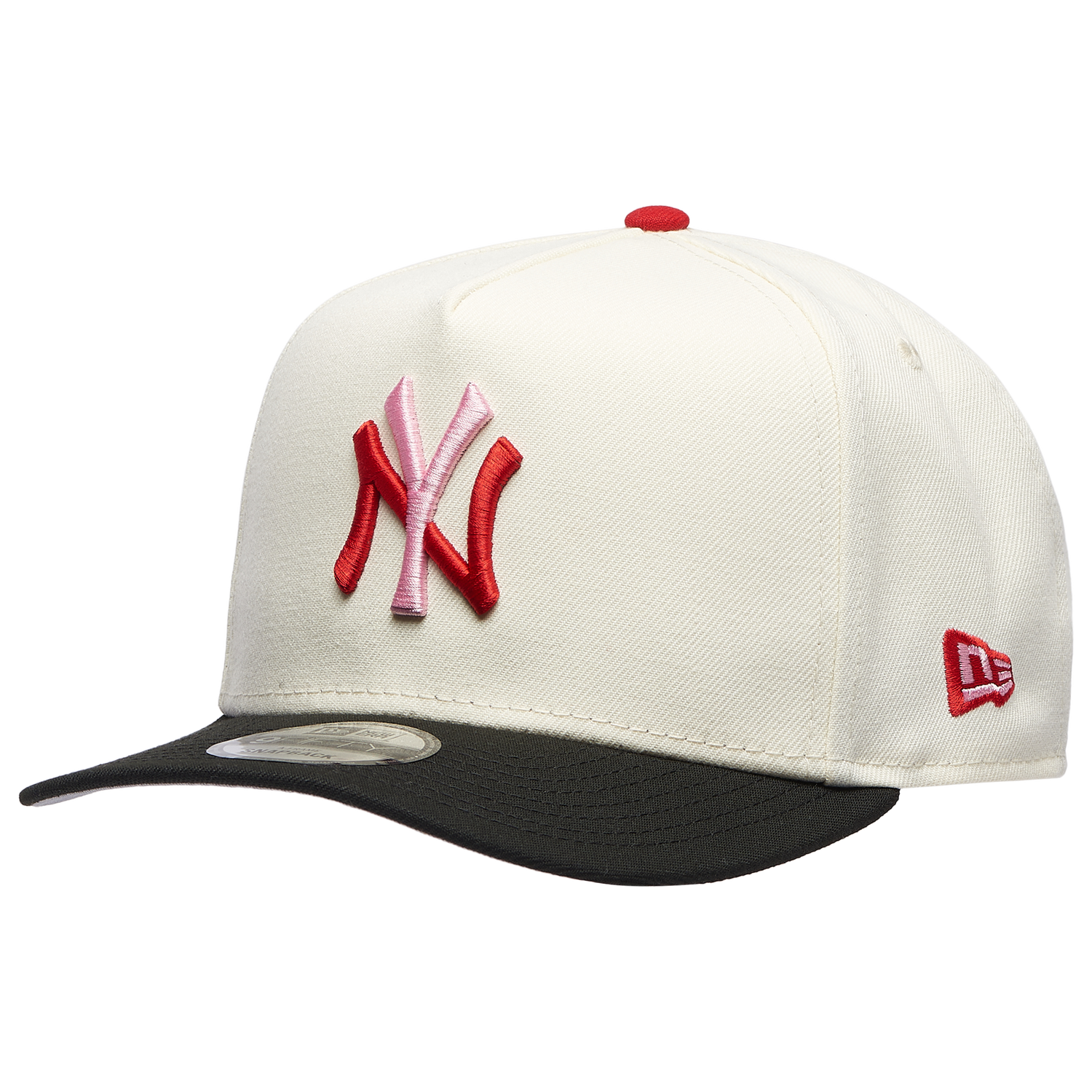 New Era 9FIFTY A-Frame MLB Curve Cap - Men's - Beige/Multi