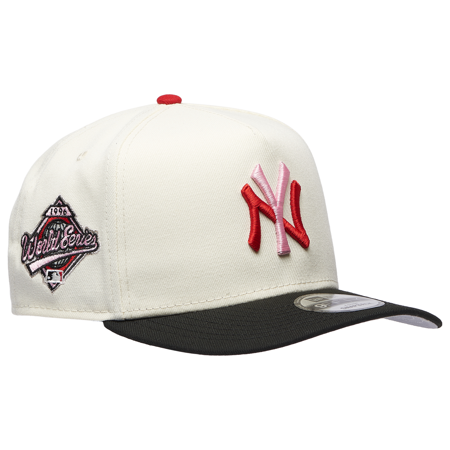 New Era 9FIFTY A-Frame MLB Curve Cap - Men's - Beige/Multi