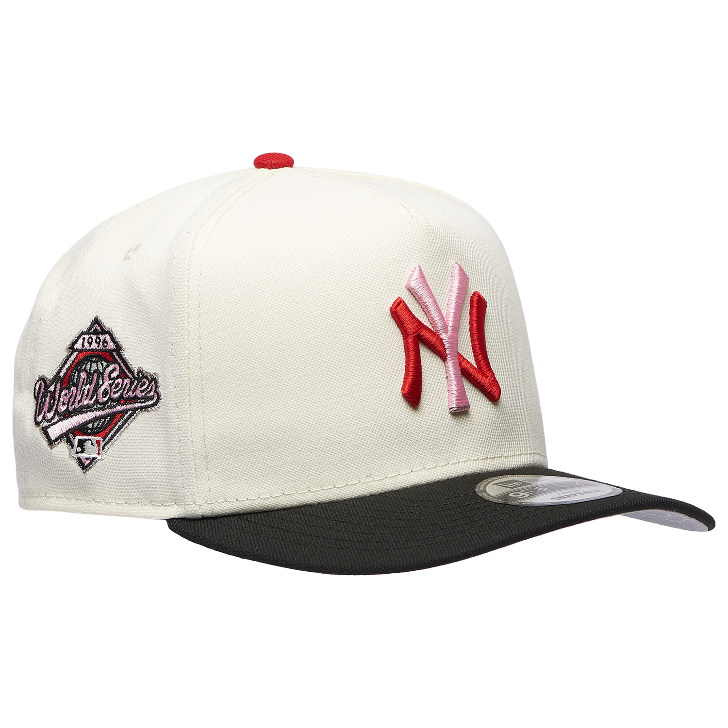 New Era 9FIFTY A-Frame MLB Curve Cap - Men's - Beige/Multi