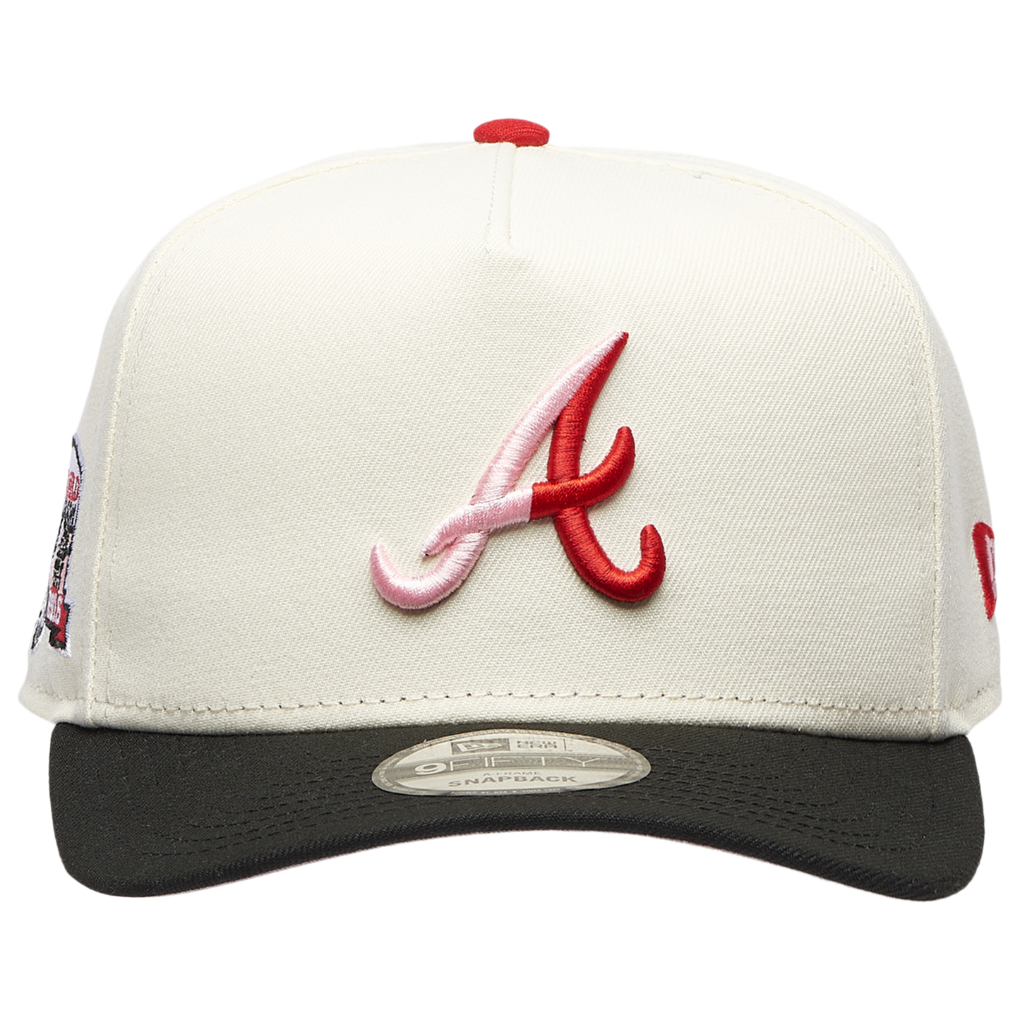 New Era 9FIFTY A-Frame MLB Curve Cap - Men's - White/Black/Multi