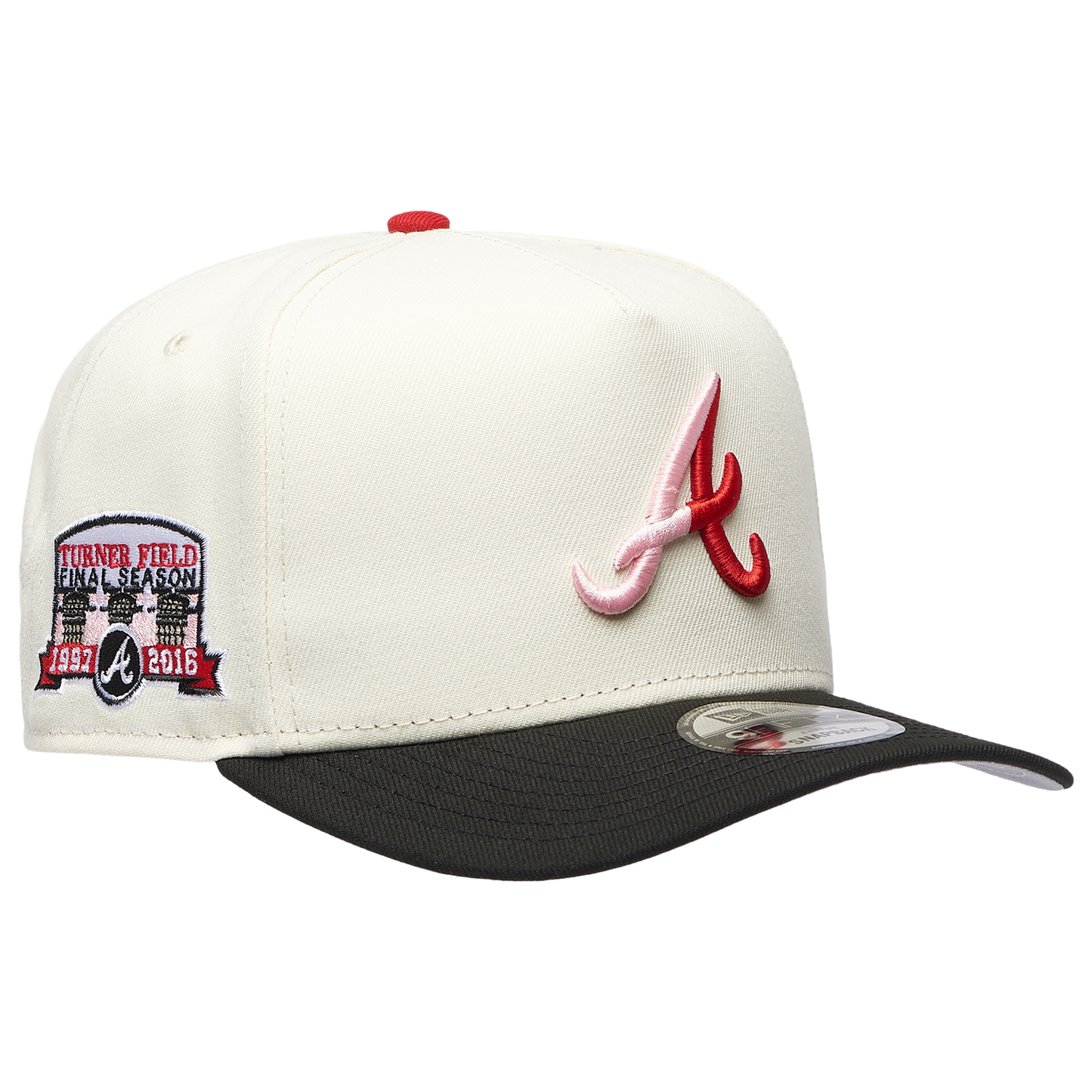 New Era 9FIFTY A-Frame MLB Curve Cap - Men's - White/Black/Multi