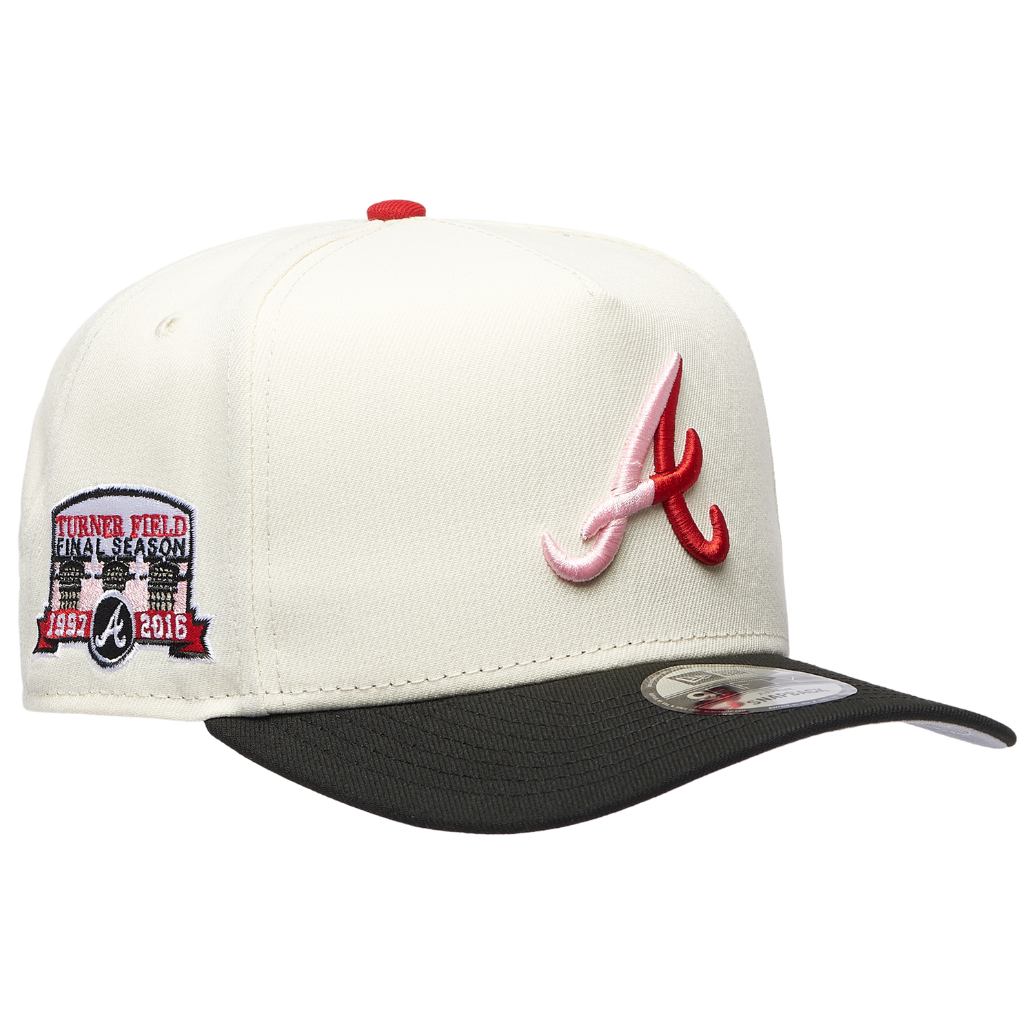 New Era 9FIFTY A-Frame MLB Curve Cap - Men's - White/Black/Multi