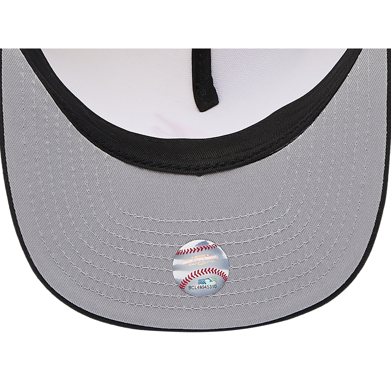 New Era 9FIFTY A-Frame MLB Curve Cap - Men's - White/Black/Multi