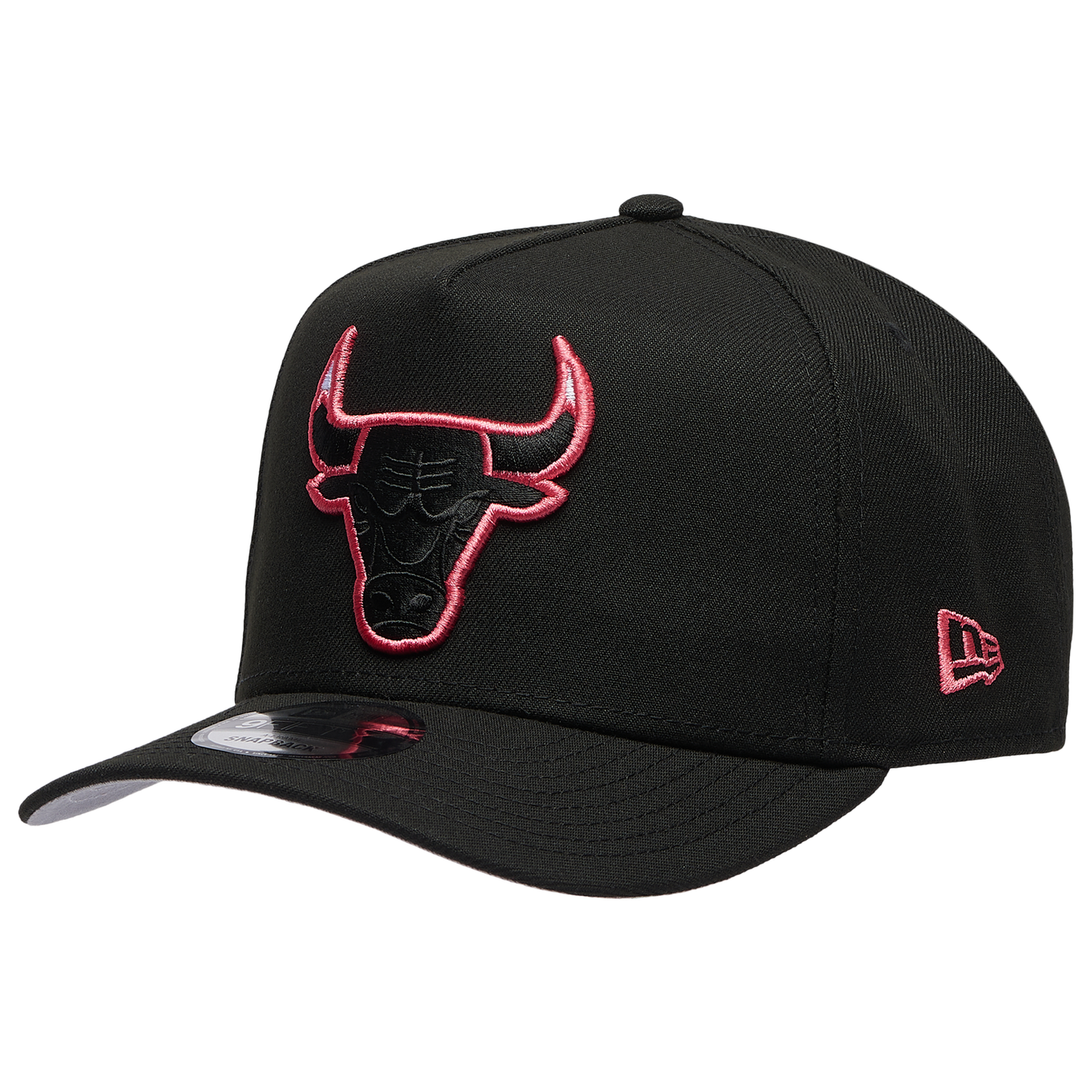 New Era Bulls 950AF Curve '91 All Star Game Cap - Men's - Black/Lava Red
