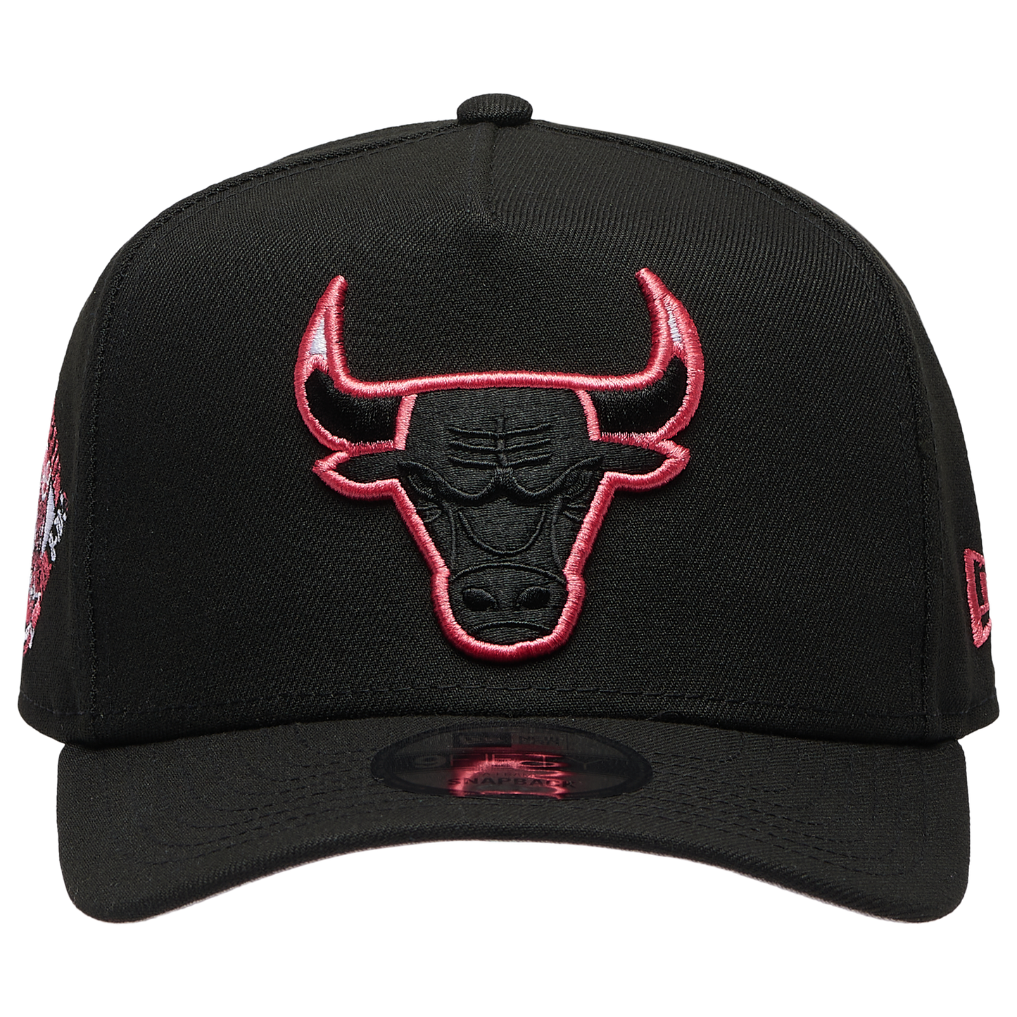 New Era Bulls 950AF Curve '91 All Star Game Cap - Men's - Black/Lava Red