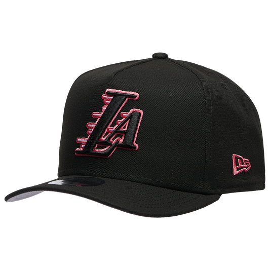 New Era Lakers 950AF Curve '91 All Star Game Cap - Men's - Black/Lava Red
