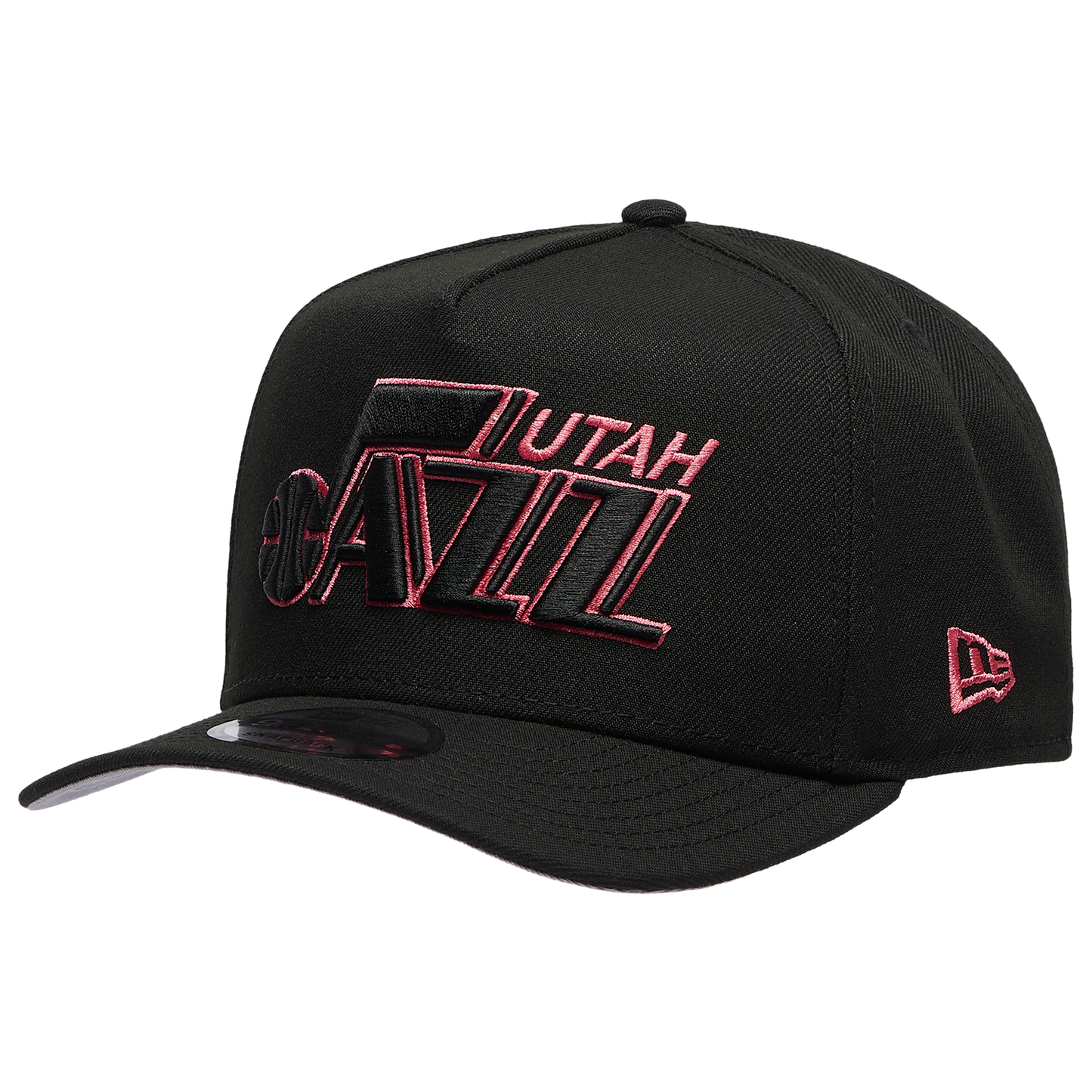 New Era Jazz 950AF Curve '91 All Star Game Cap - Men's - Black/Lava Red