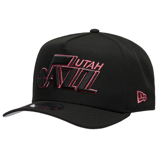 New Era Jazz 950AF Curve '91 All Star Game Cap - Men's - Black/Lava Red