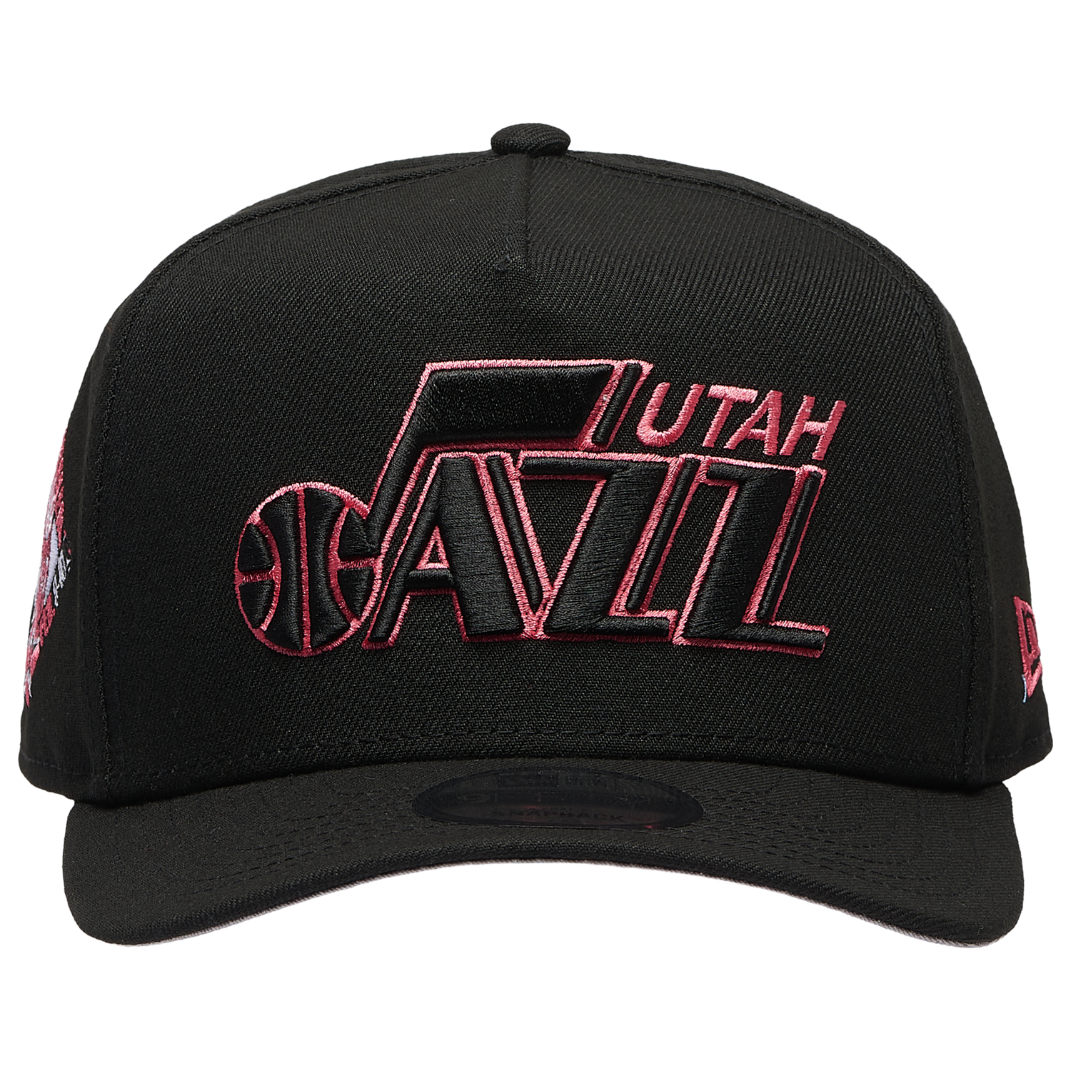 New Era Jazz 950AF Curve '91 All Star Game Cap - Men's - Black/Lava Red