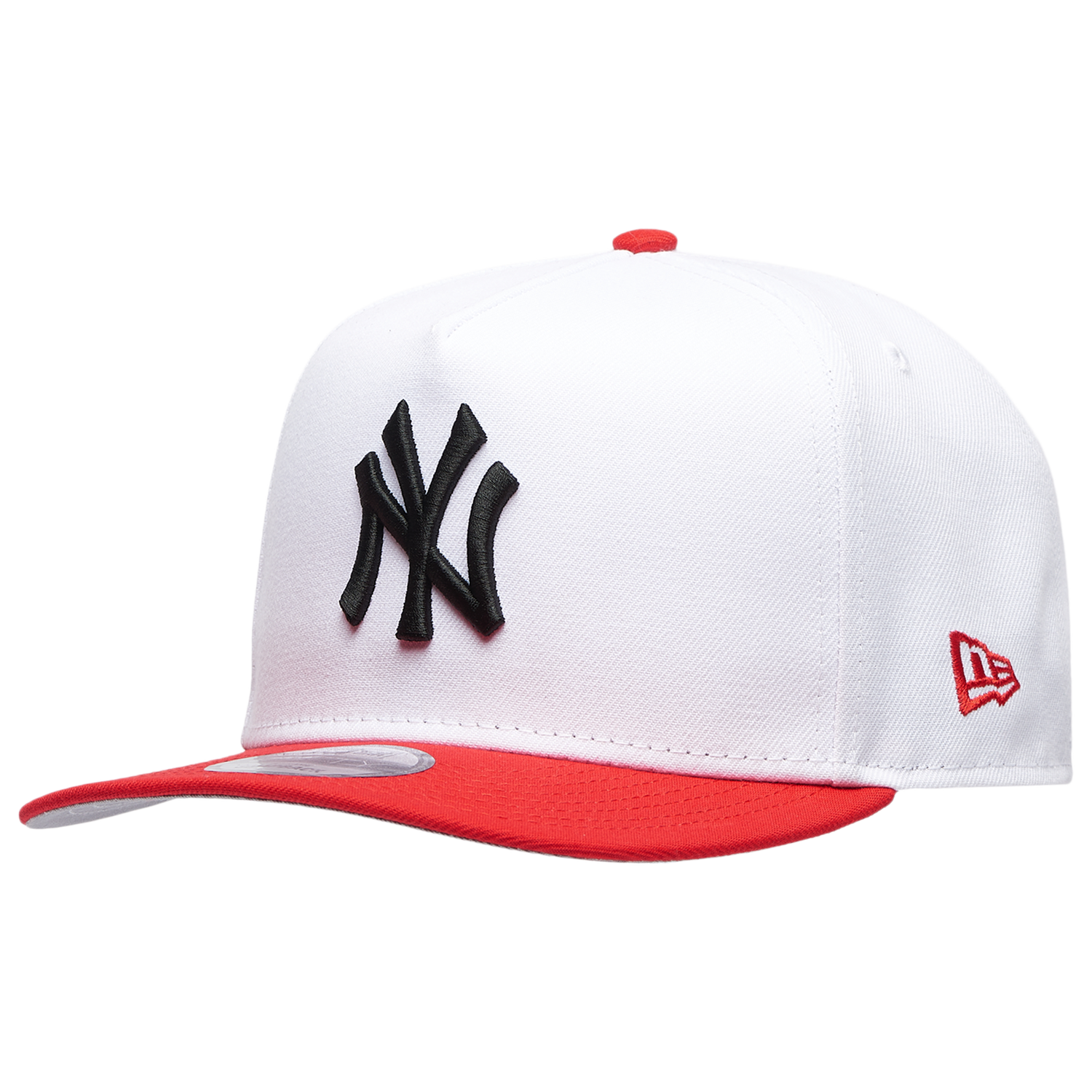 New Era 9FIFTY A-Frame MLB Curve Cap - Men's - White/Red