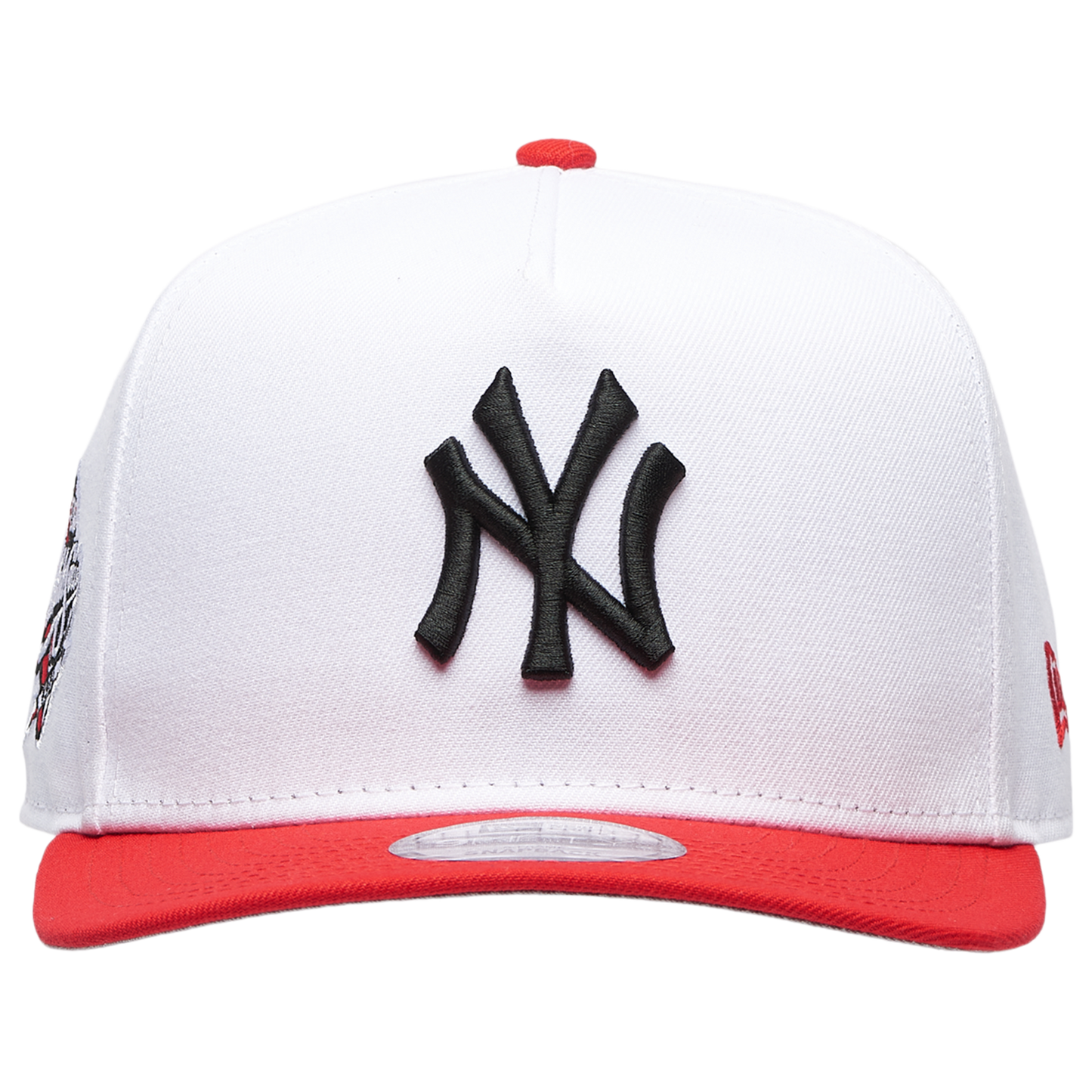New Era 9FIFTY A-Frame MLB Curve Cap - Men's - White/Red