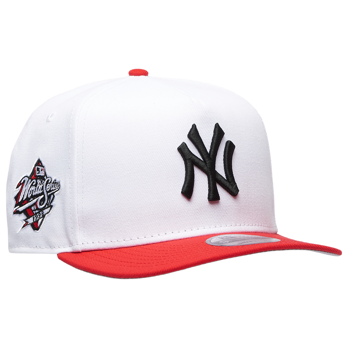 New Era 9FIFTY A-Frame MLB Curve Cap - Men's - White/Red