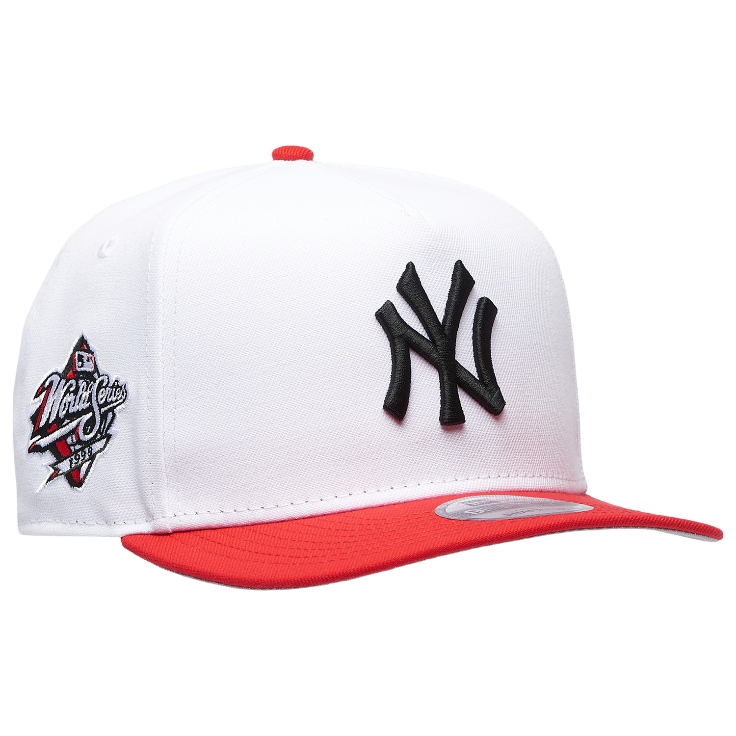 New Era 9FIFTY A-Frame MLB Curve Cap - Men's - White/Red