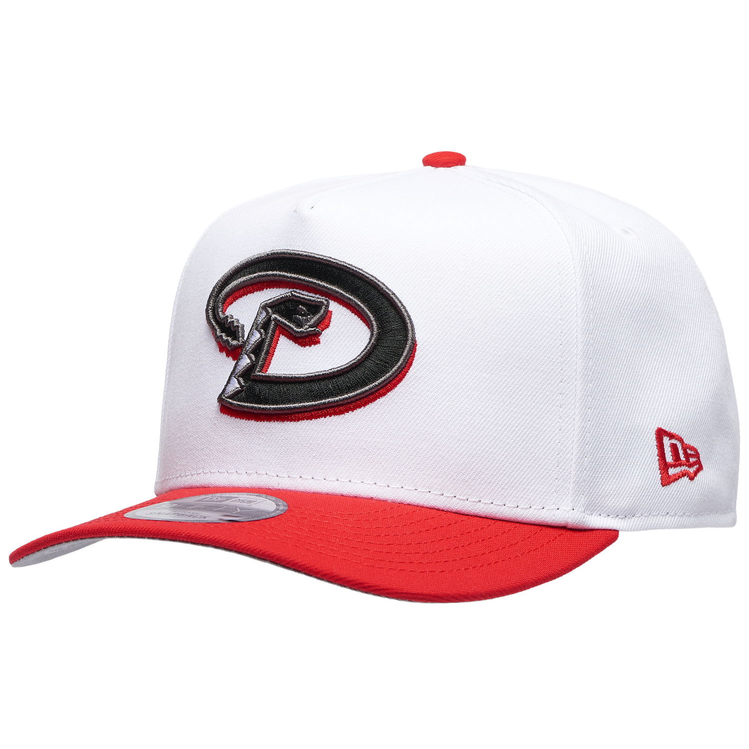 New Era 9FIFTY A-Frame MLB Curve Cap - Men's - White/Red (71020983)