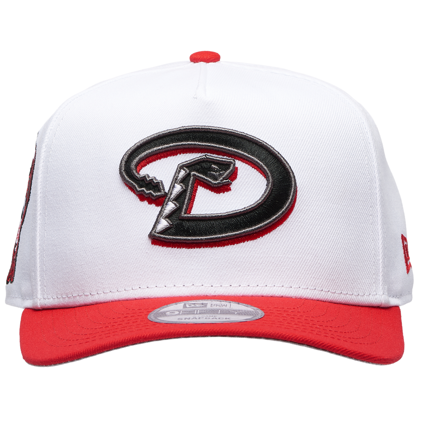 New Era 9FIFTY A-Frame MLB Curve Cap - Men's - White/Red (71020983)