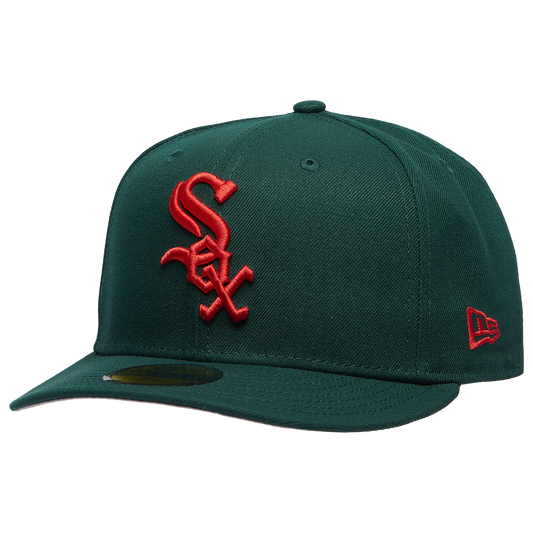 New Era White Sox 5950PC 95th Anniversary Cap - Men's - Dark Green/Multi