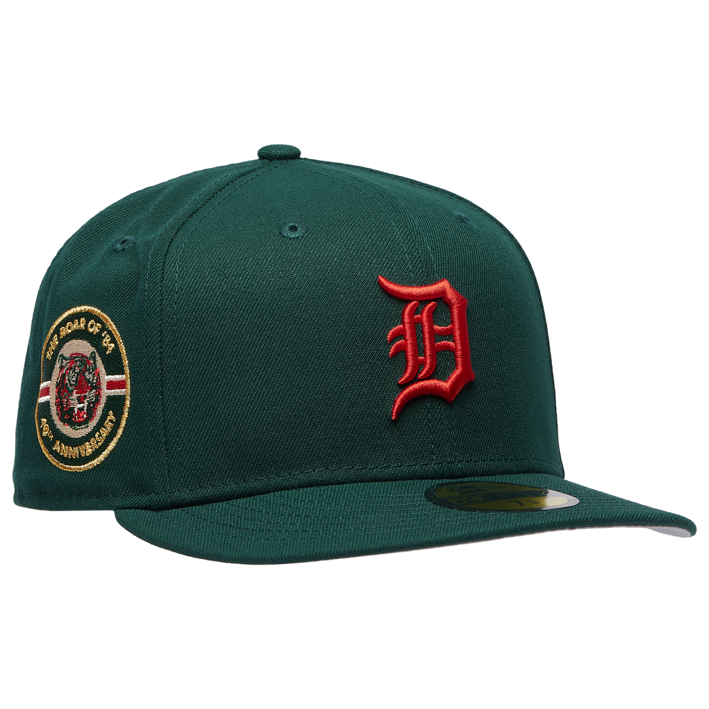 New Era Tigers 5950PC 40th Anniversary Cap - Men's - Dark Green/Multi