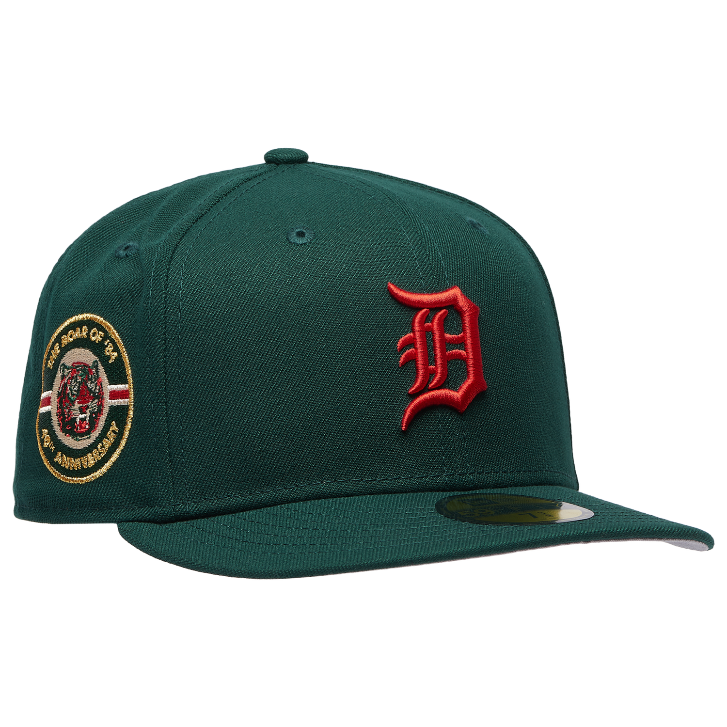 New Era Tigers 5950PC 40th Anniversary Cap - Men's - Dark Green/Multi