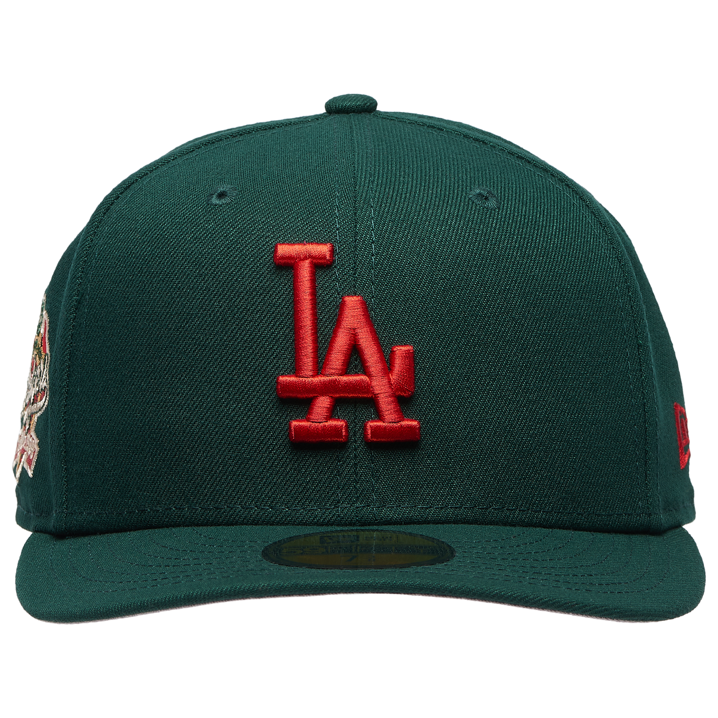 New Era Dodgers 5950PC 100th Anniversary Cap - Men's - Multi/Dark Green