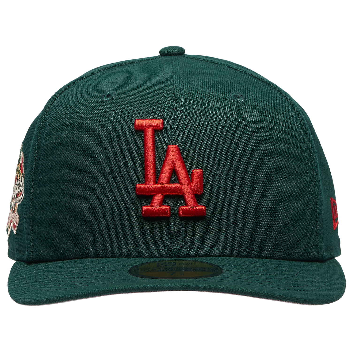 New Era Dodgers 5950PC 100th Anniversary Cap - Men's - Multi/Dark Green
