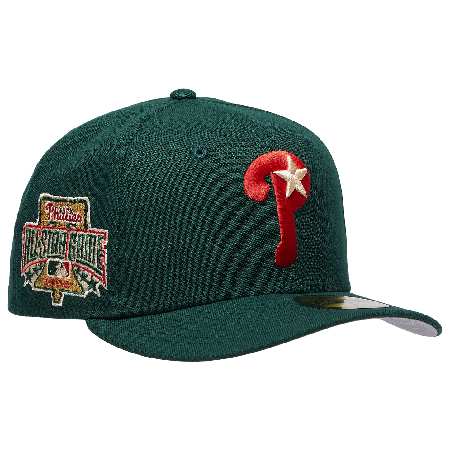 New Era Phillies 5950PC '96 All Star Game Cap - Men's - Multi/Dark Green