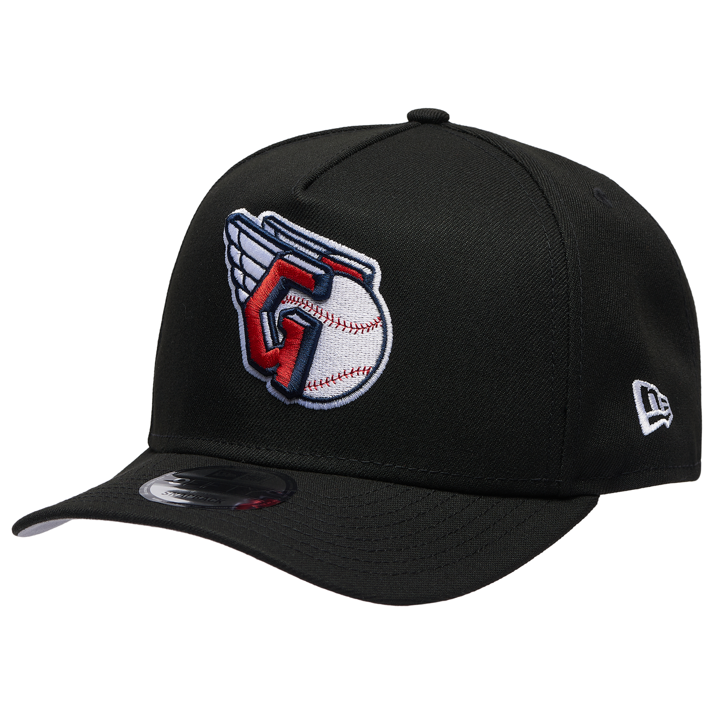 New Era 9FIFTY A-Frame MLB Curve Cap - Men's - Black/Black (71023925)