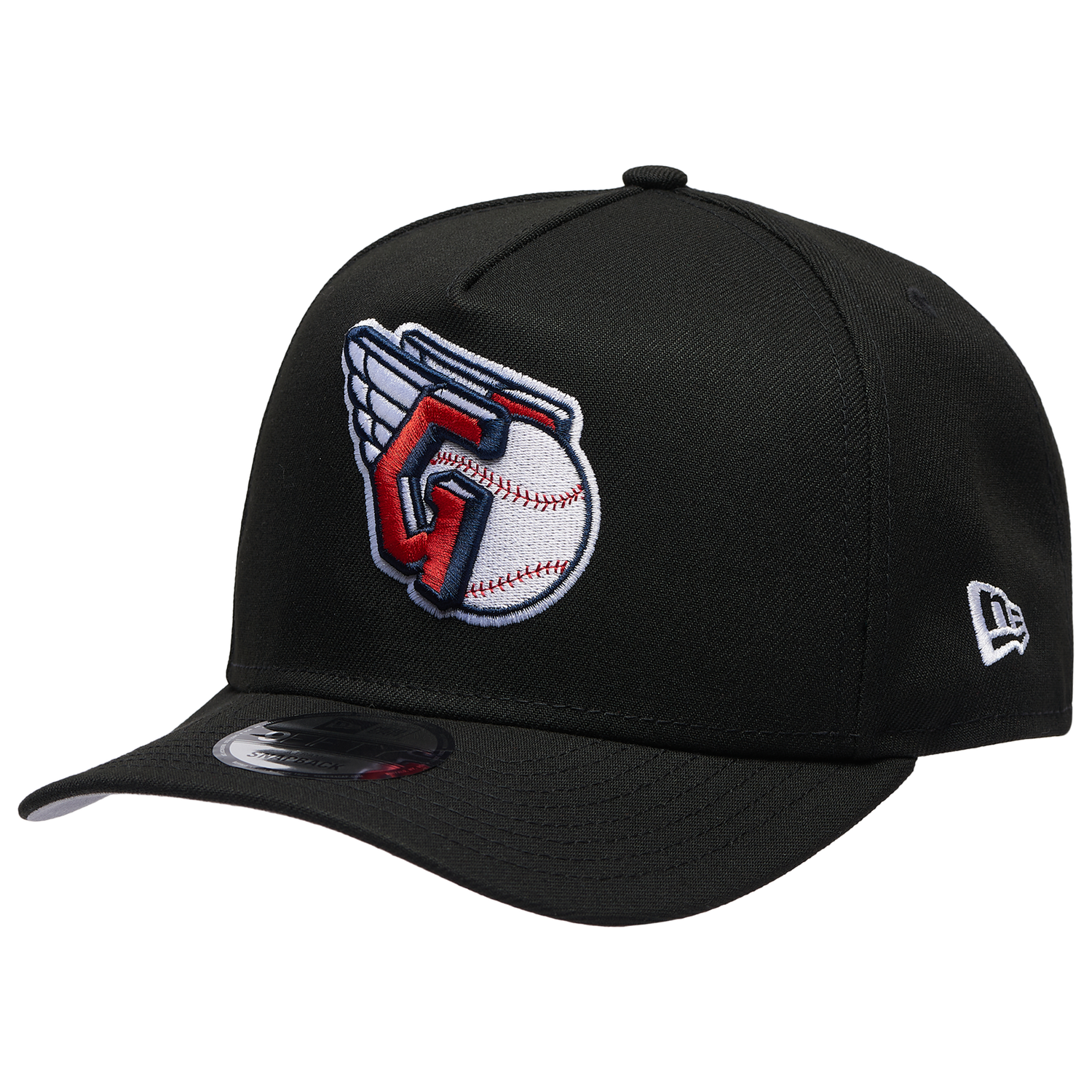 New Era 9FIFTY A-Frame MLB Curve Cap - Men's - Black/Black (71023925)