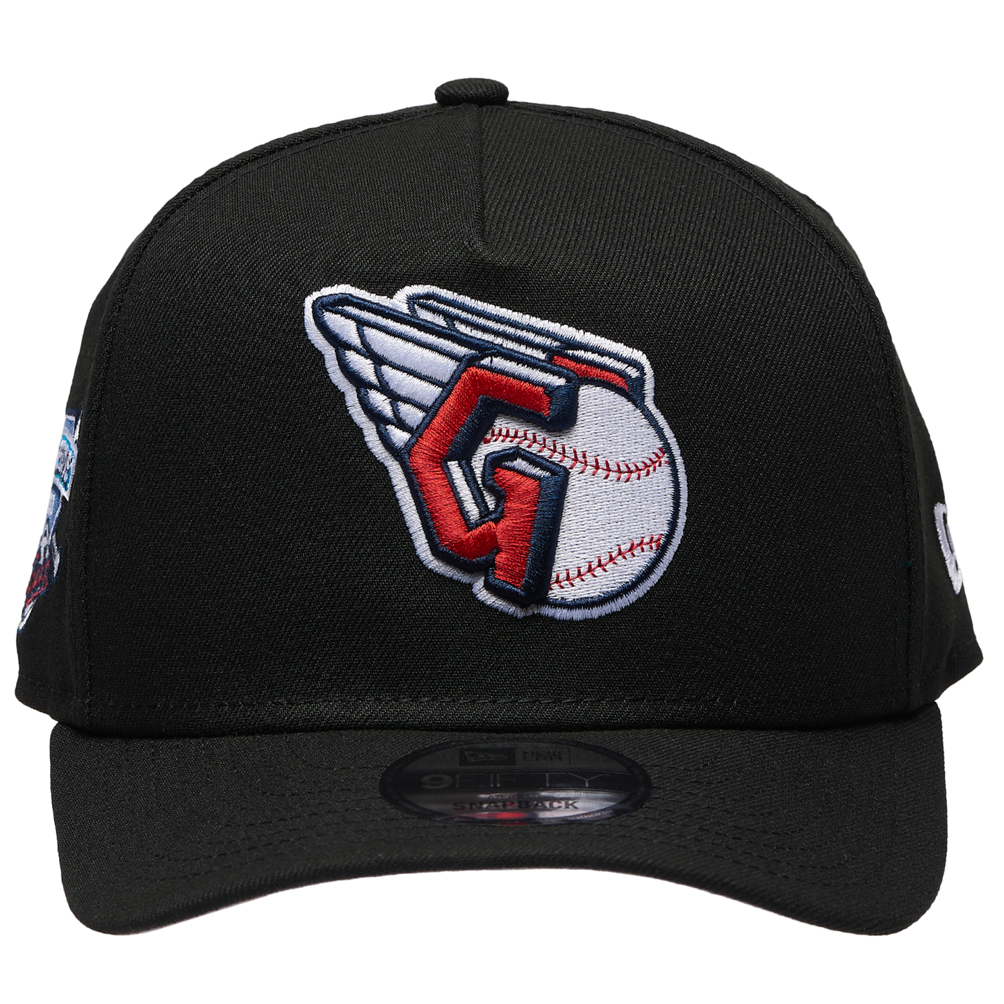 New Era 9FIFTY A-Frame MLB Curve Cap - Men's - Black/Black (71023925)