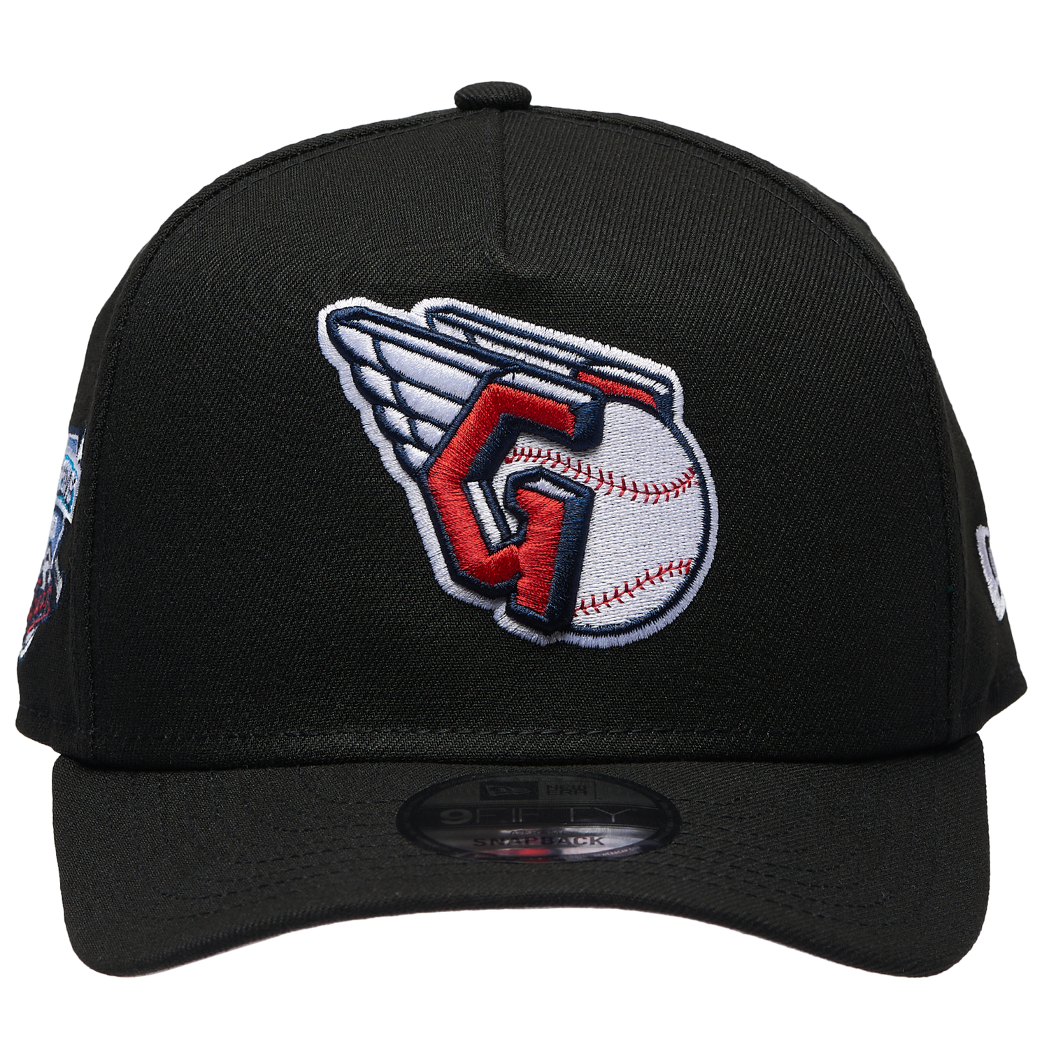 New Era 9FIFTY A-Frame MLB Curve Cap - Men's - Black/Black (71023925)